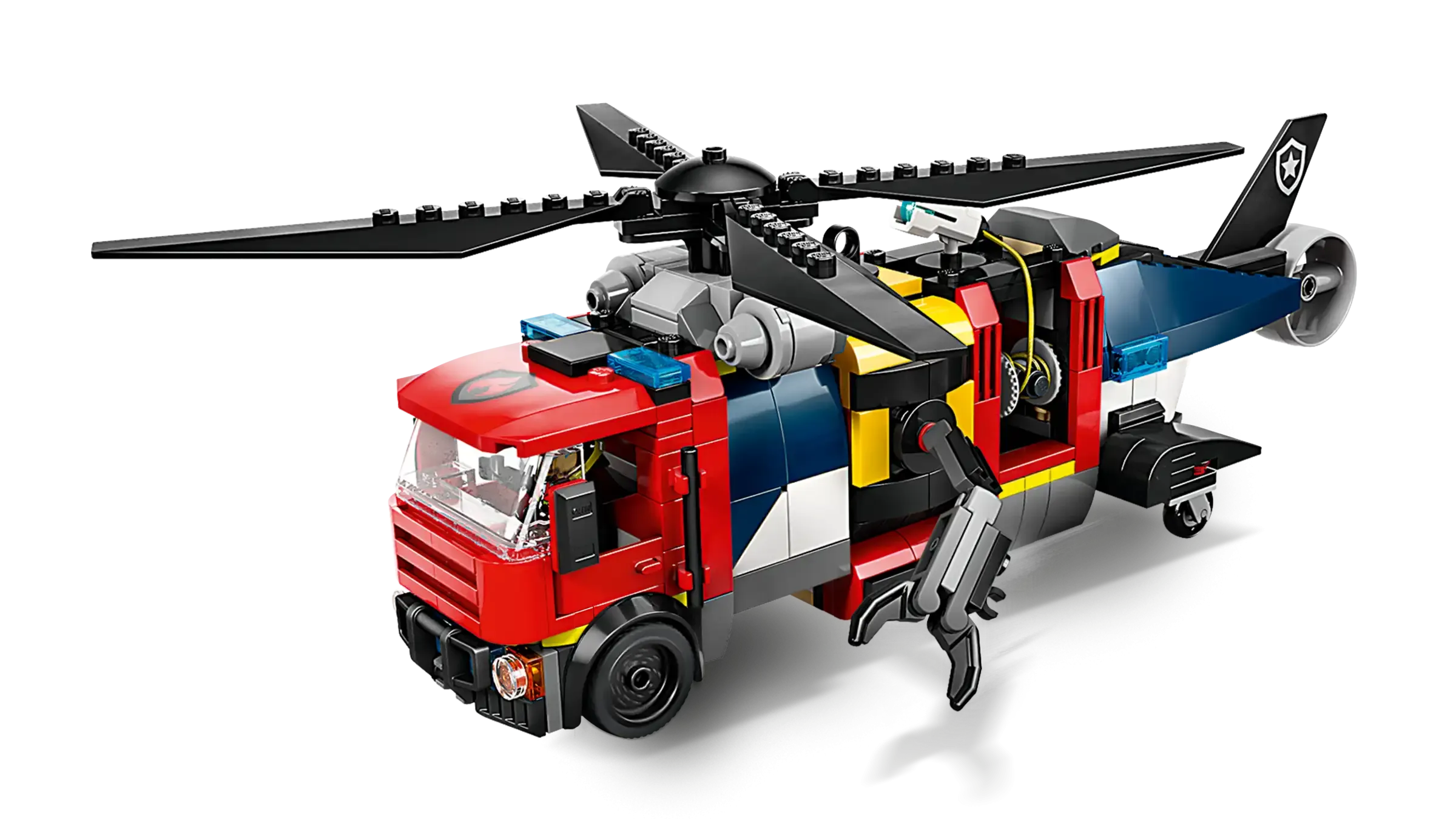 LEGO CITY 60462 Helicopter, Fire Truck & Submarine Remix