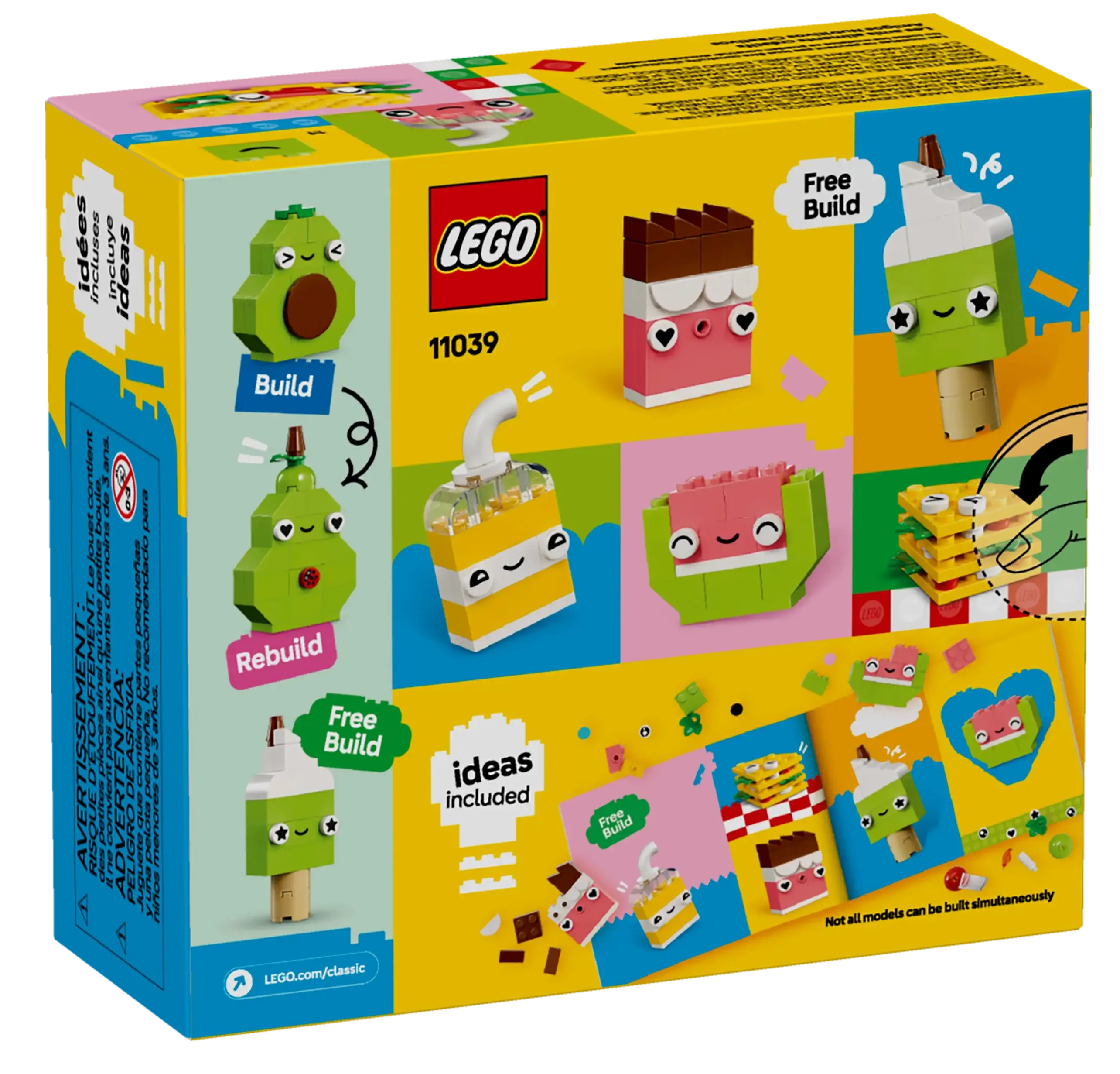 LEGO CLASSIC 11039 Creative Food Friends