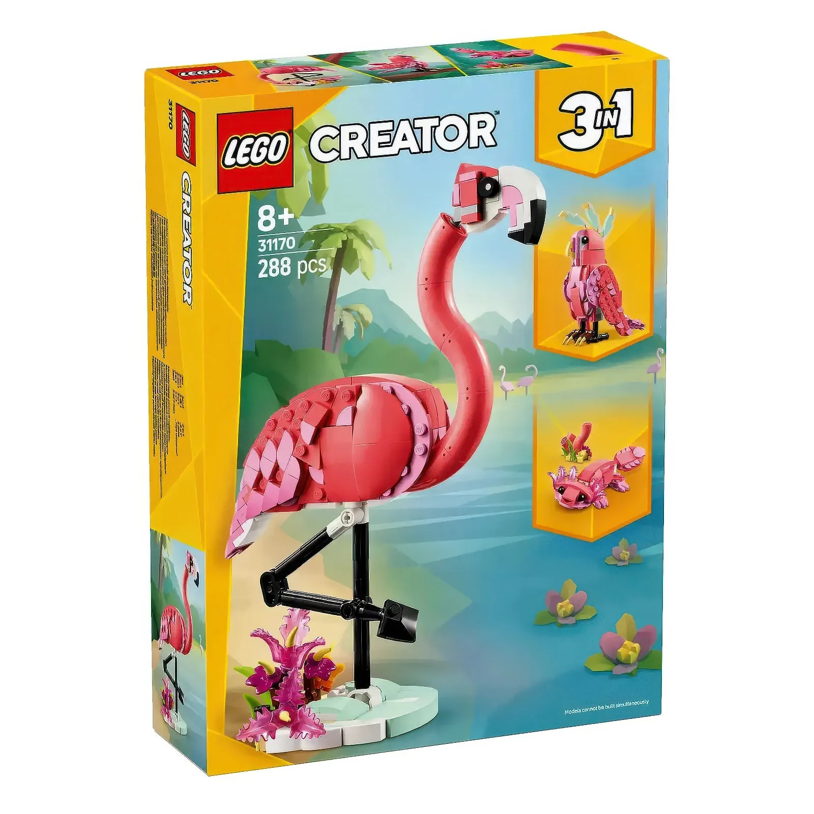 LEGO CREATOR 31170 Wild Animals: Pink Flamingo