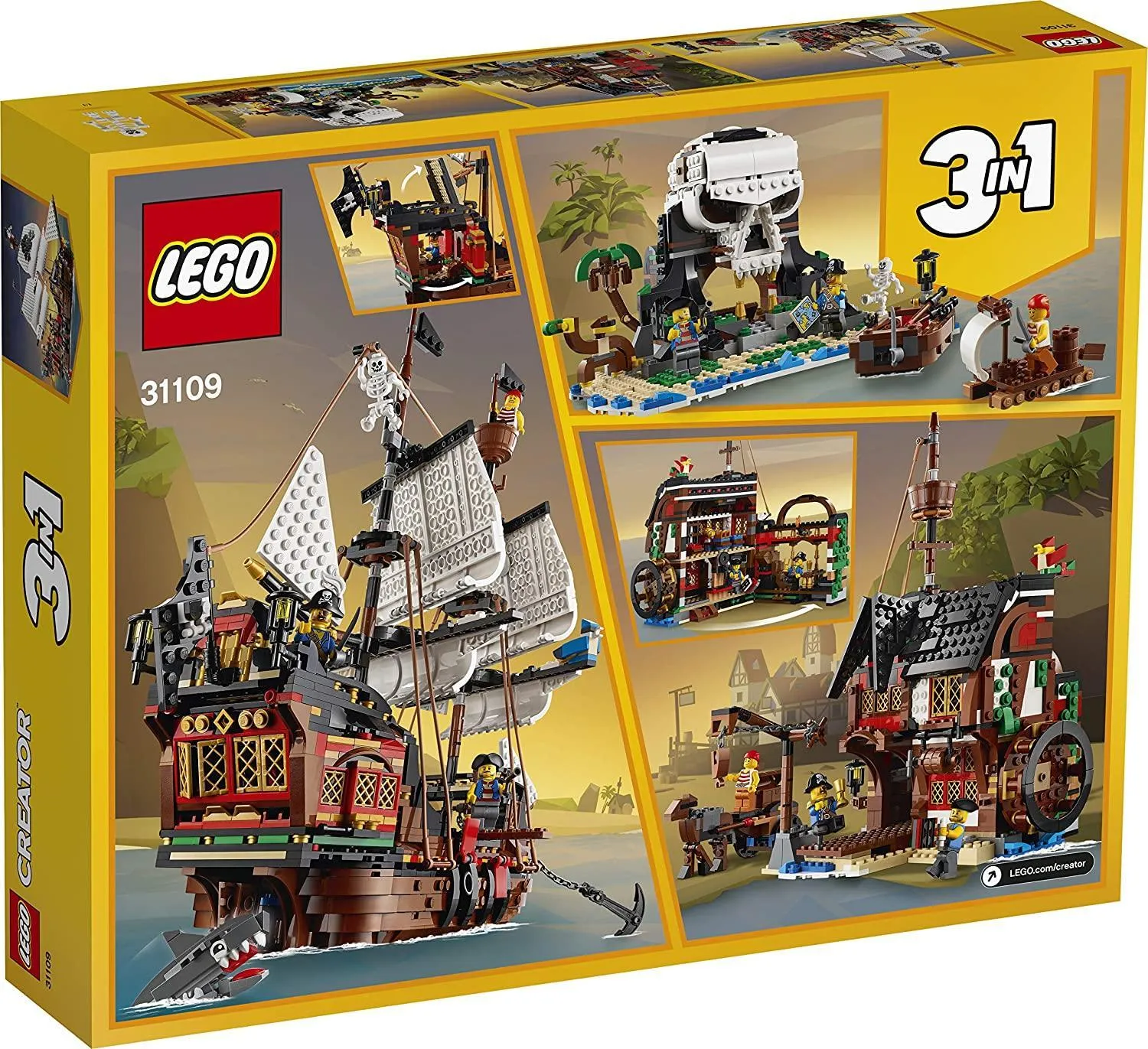 LEGO CREATOR 3in1 31109 Pirate Ship