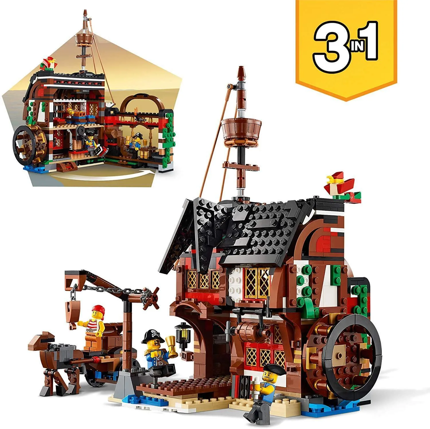 LEGO CREATOR 3in1 31109 Pirate Ship