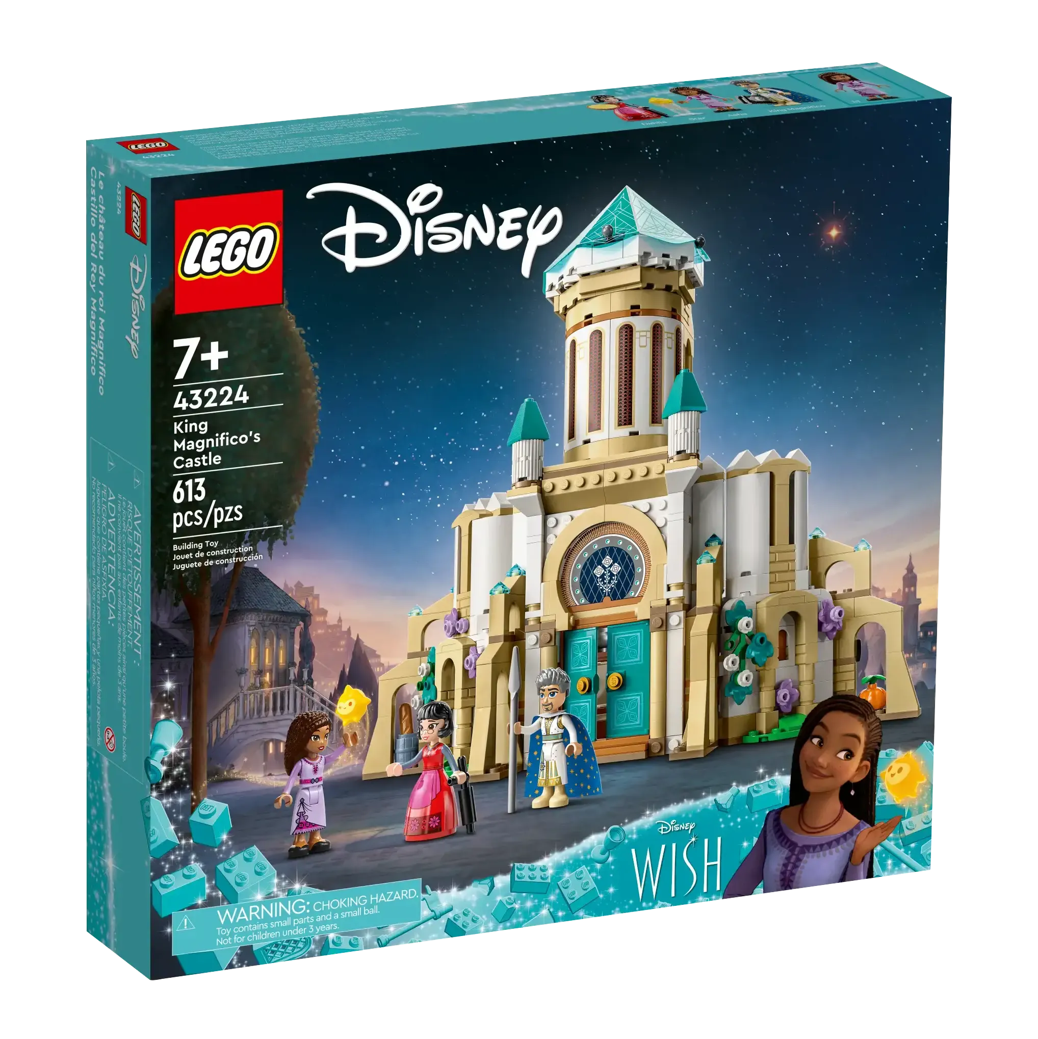 LEGO DISNEY 43224 King Magnifico's Castle