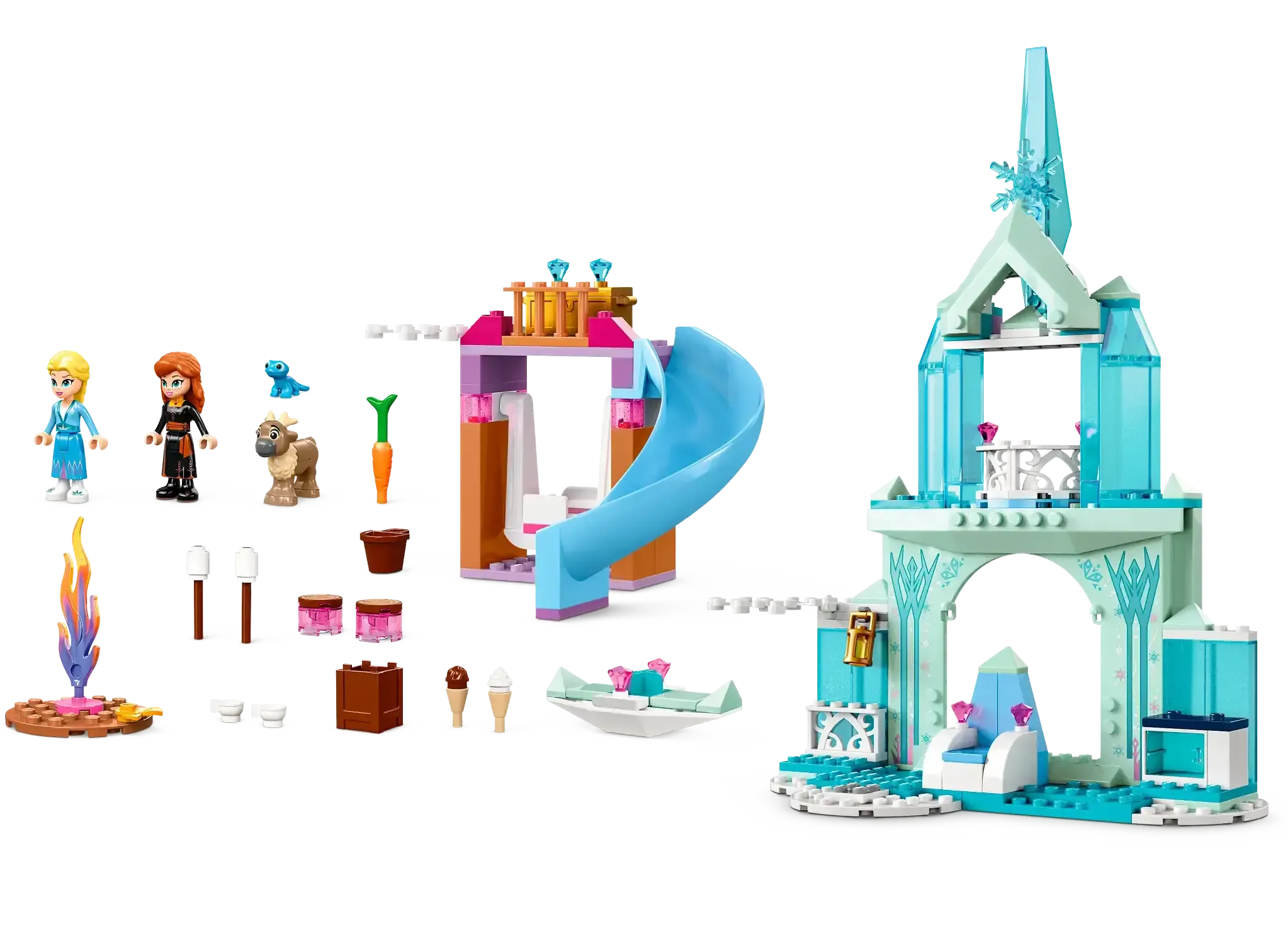 LEGO DISNEY 43238 Elsa's Frozen Castle
