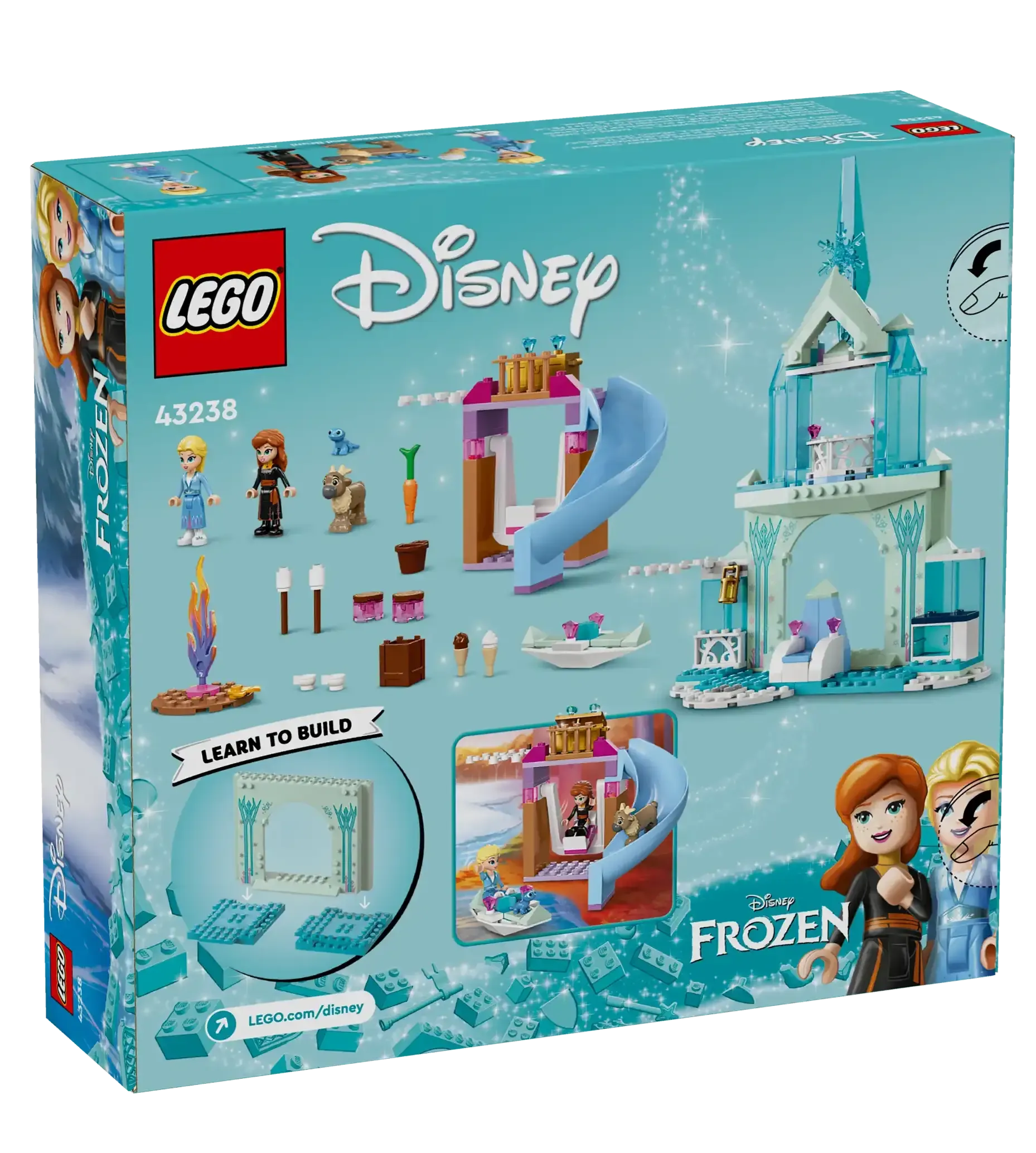 LEGO DISNEY 43238 Elsa's Frozen Castle