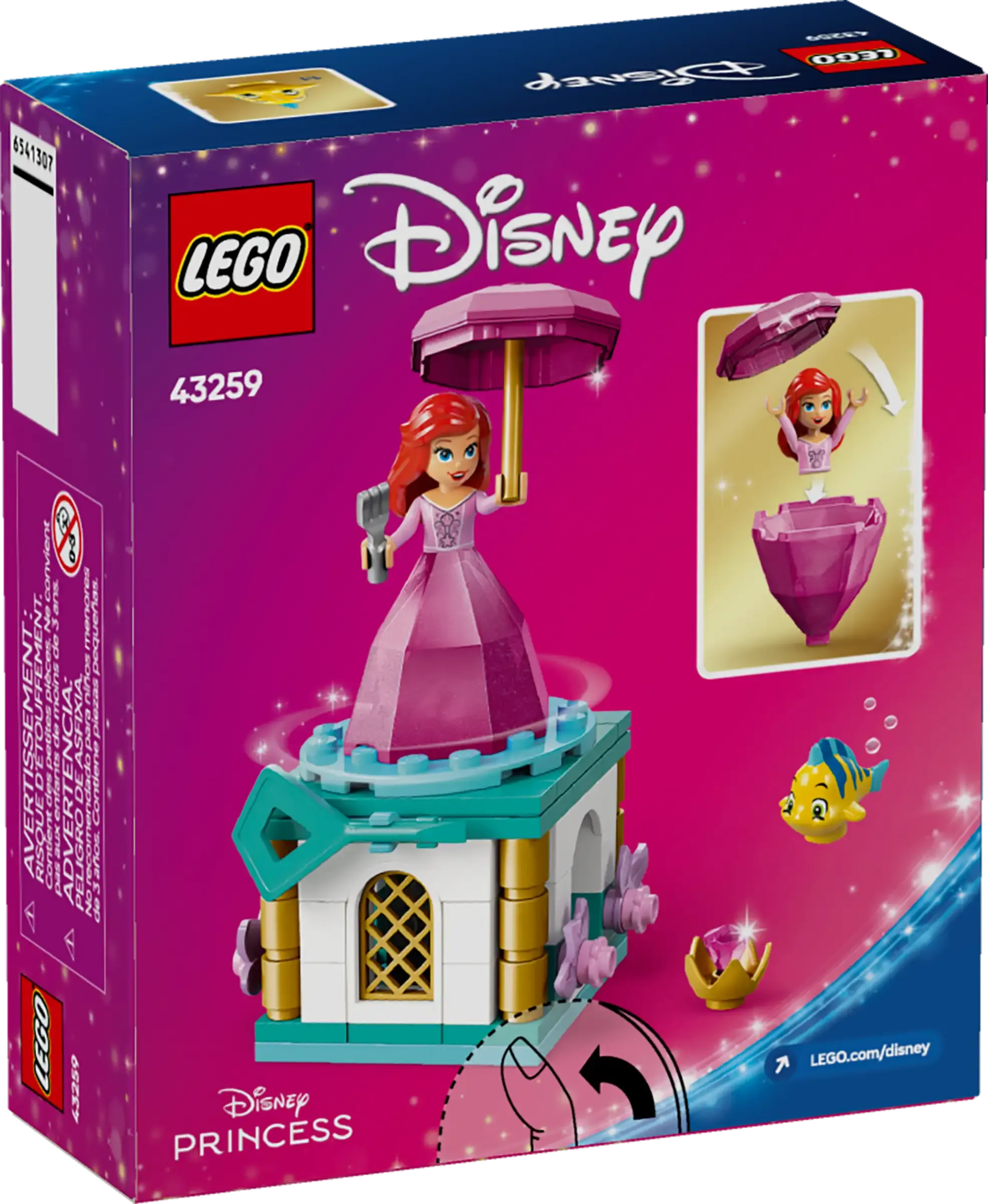 LEGO DISNEY 43259 Twirling Ariel