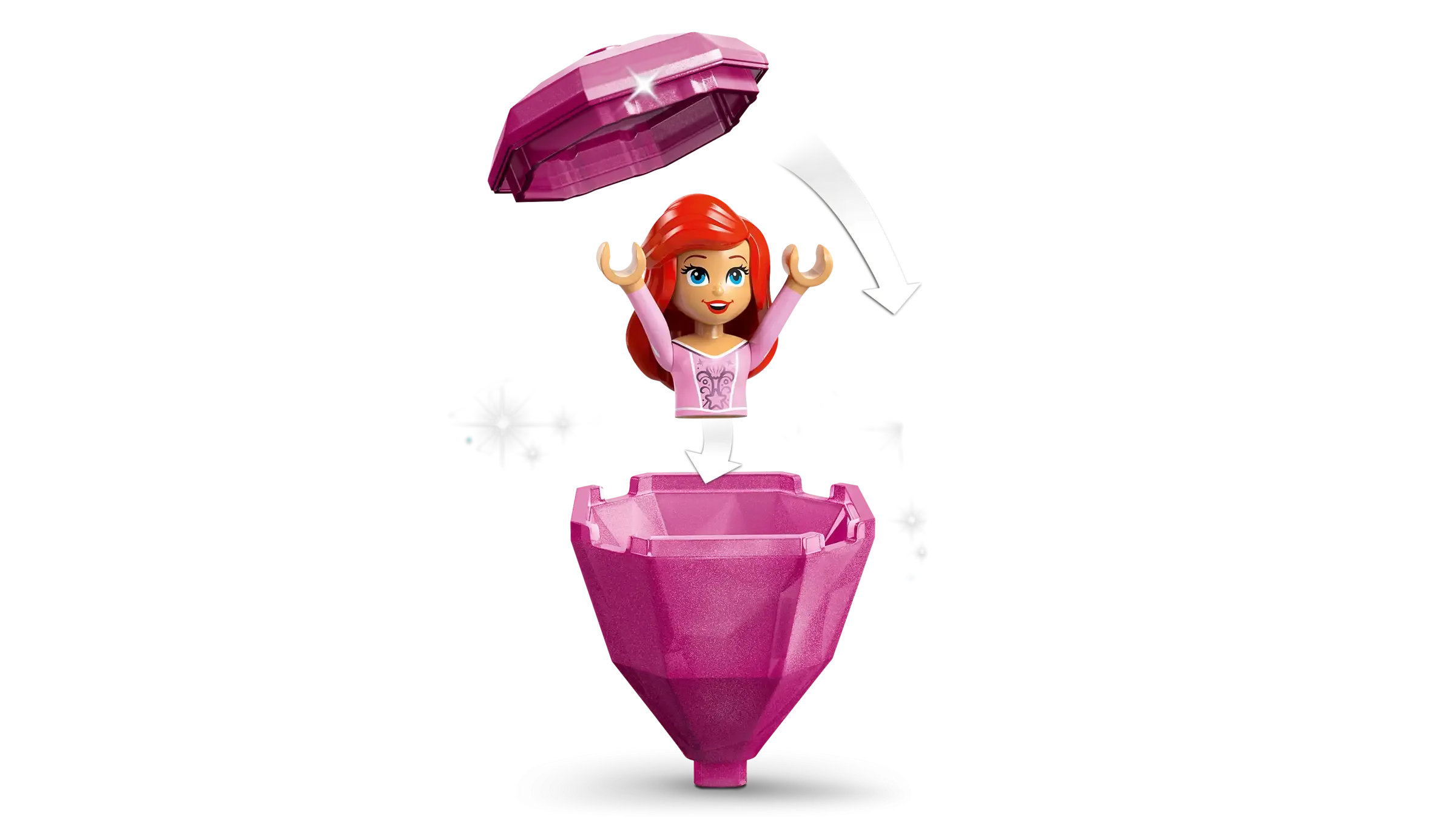 LEGO DISNEY 43259 Twirling Ariel