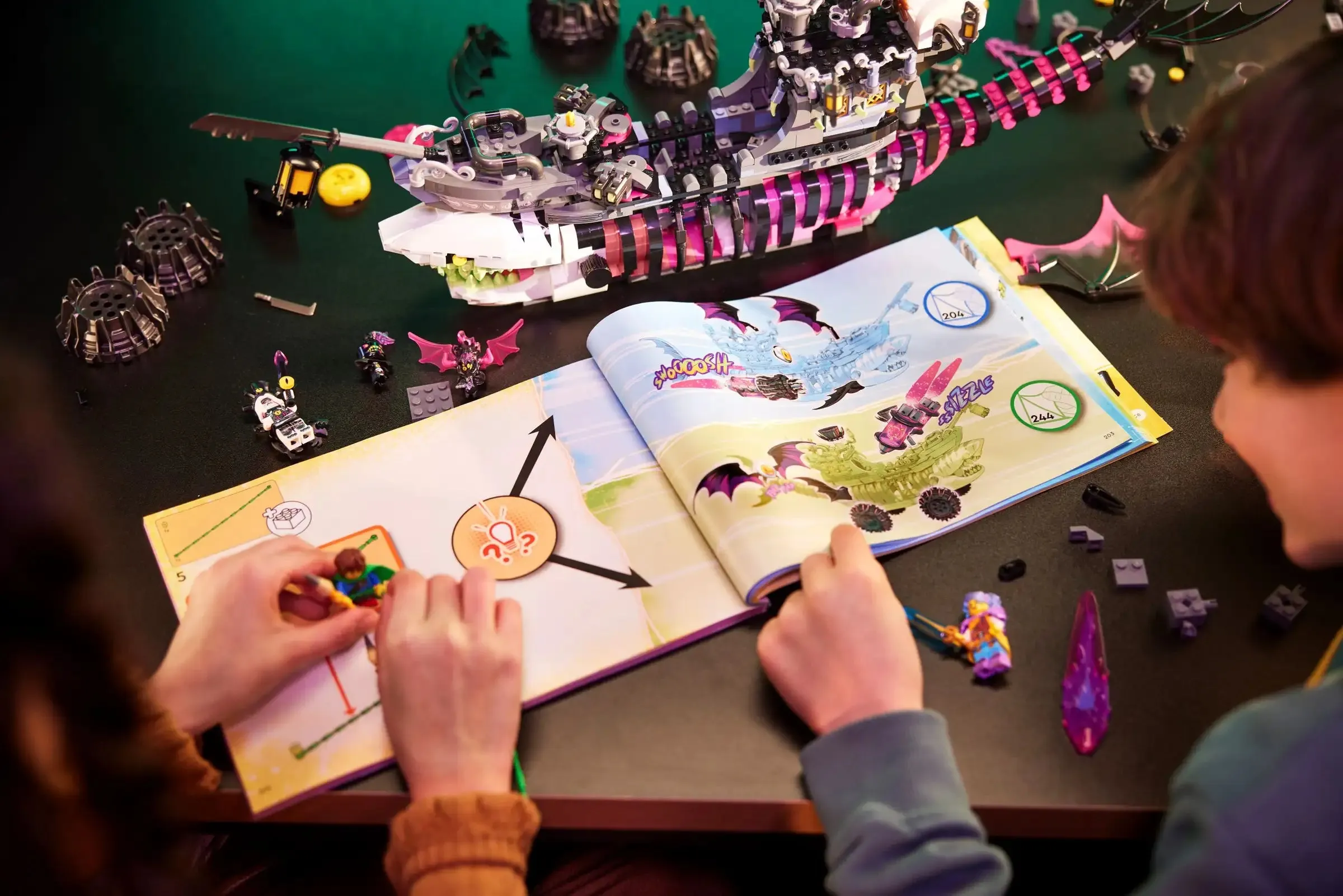 LEGO DREAMZZZ 71469 Nightmare Shark Ship