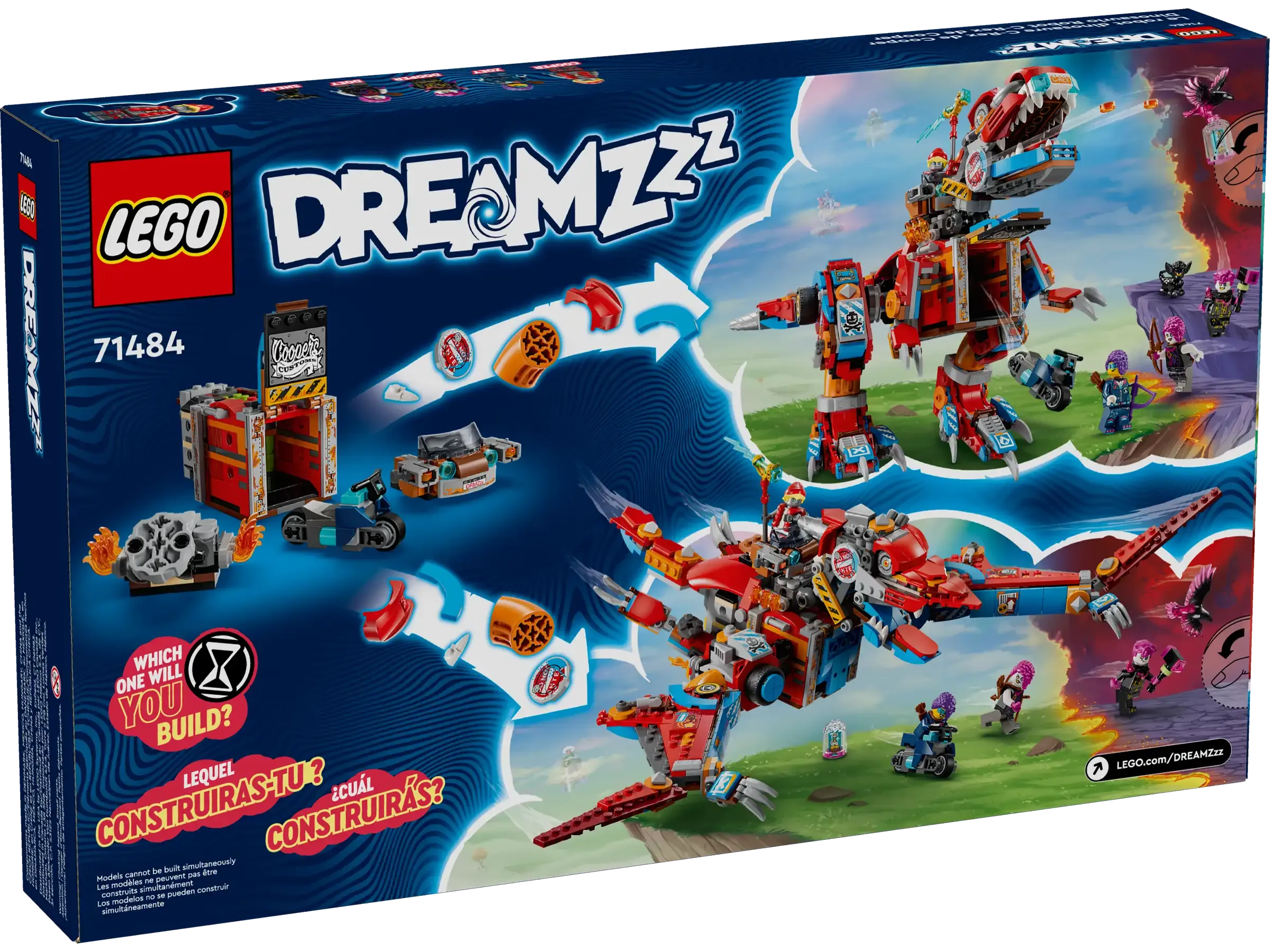 LEGO DREAMZZZ 71484 Cooper's Robot Dinosaur C-Rex