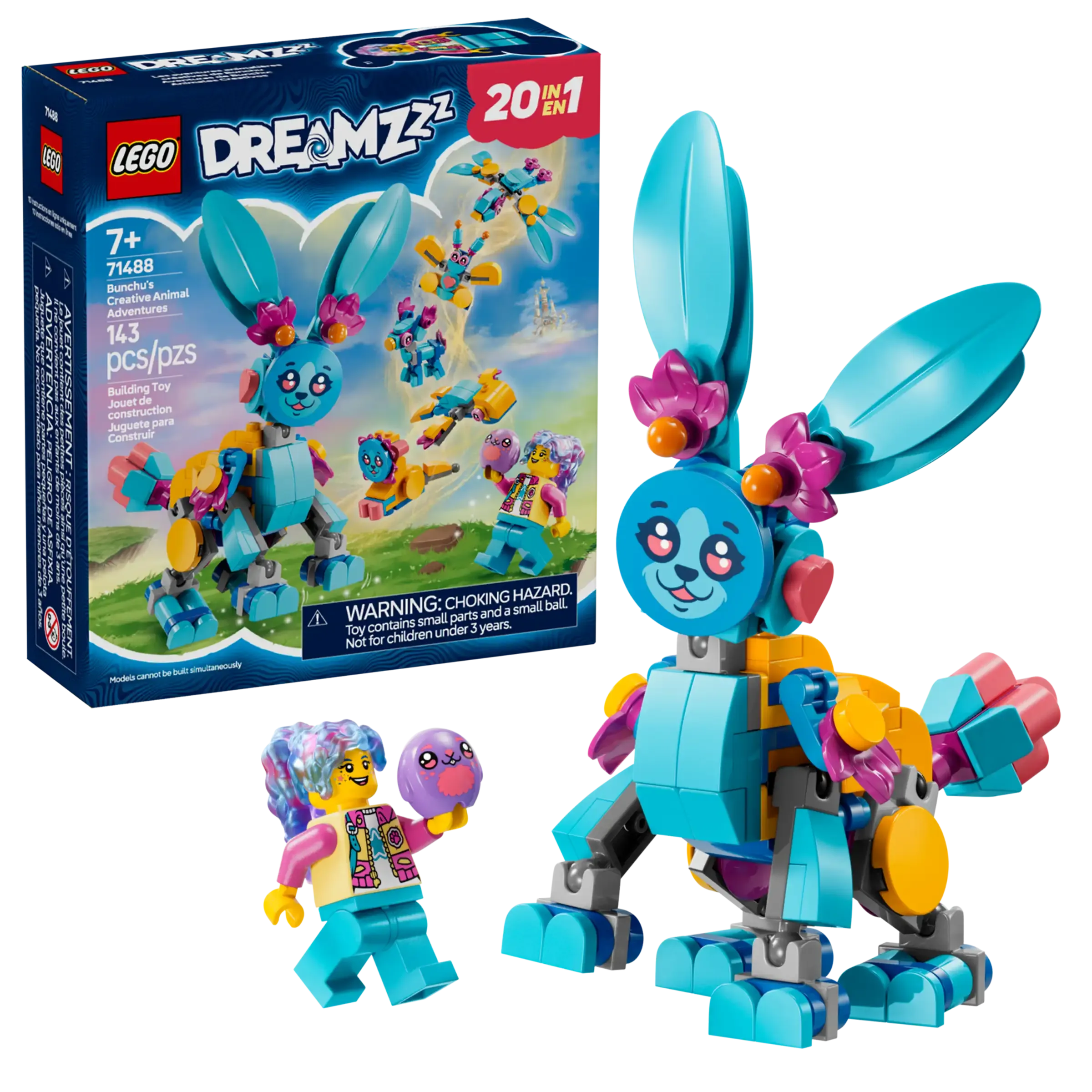 LEGO DREAMZZZ 71488 Bunchu's Creative Animal Adventures