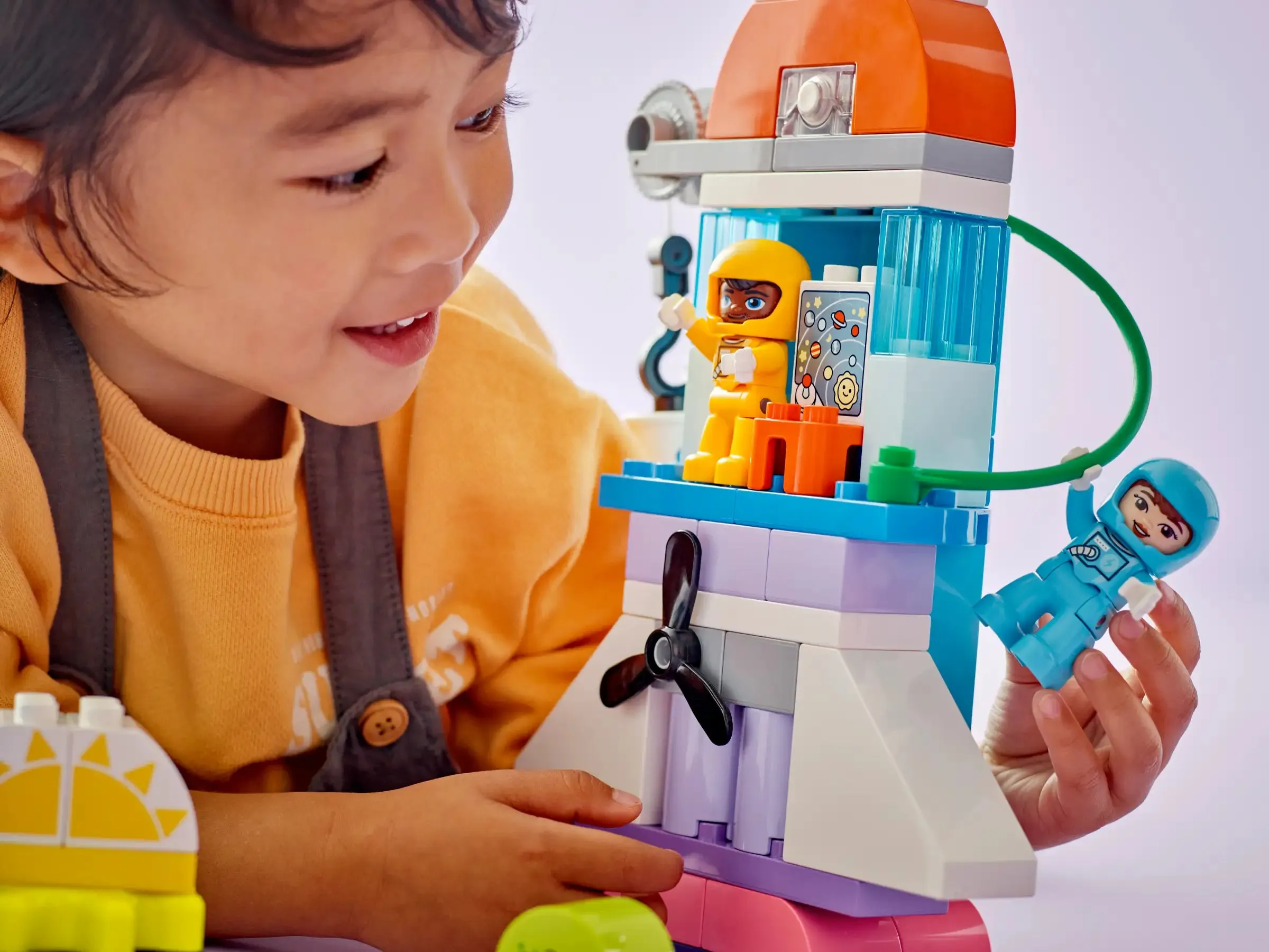 LEGO DUPLO 10422 3-in-1 Space Shuttle for Many Adventures