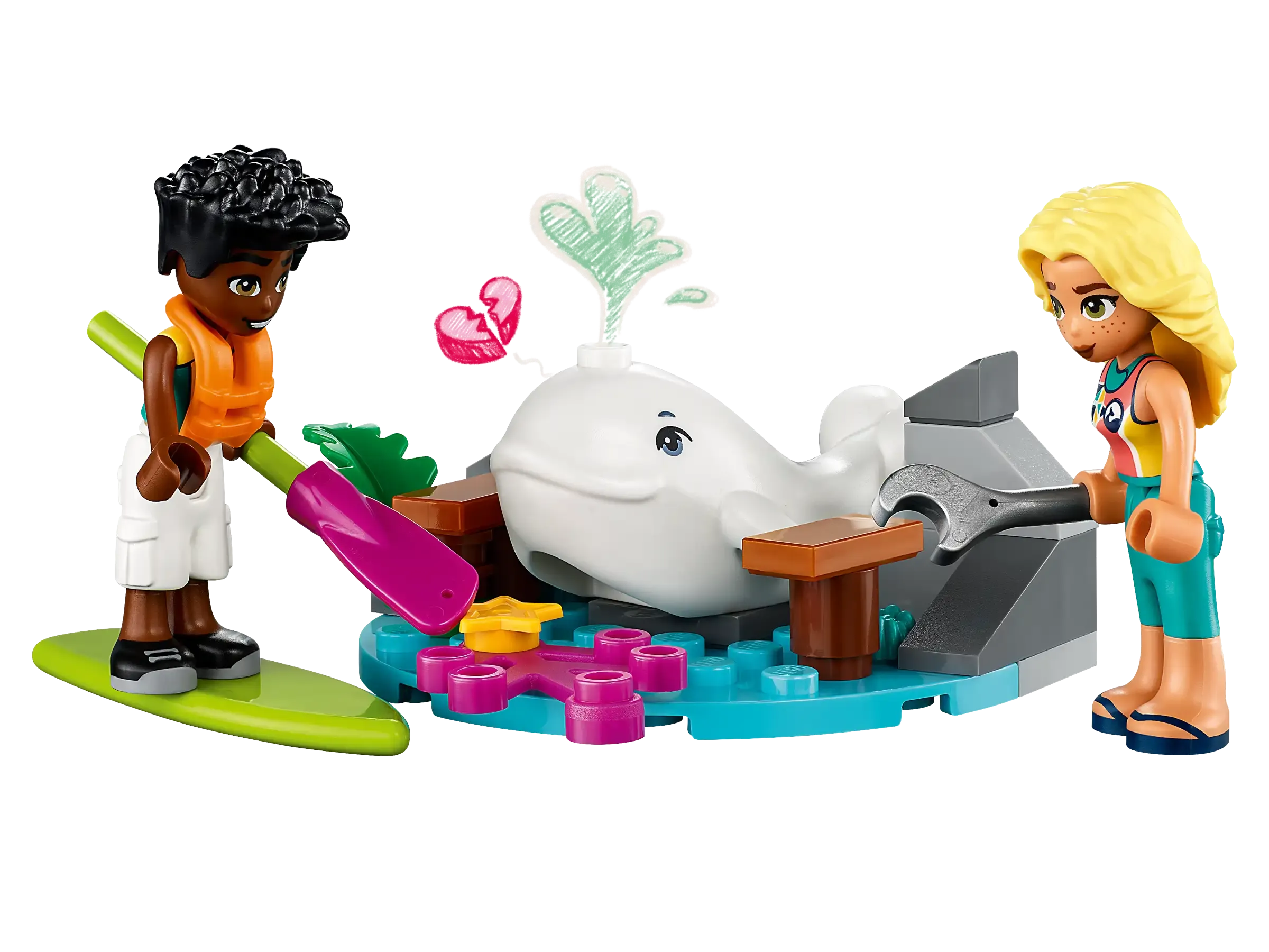 LEGO FRIENDS 41752 Sea Rescue Plane
