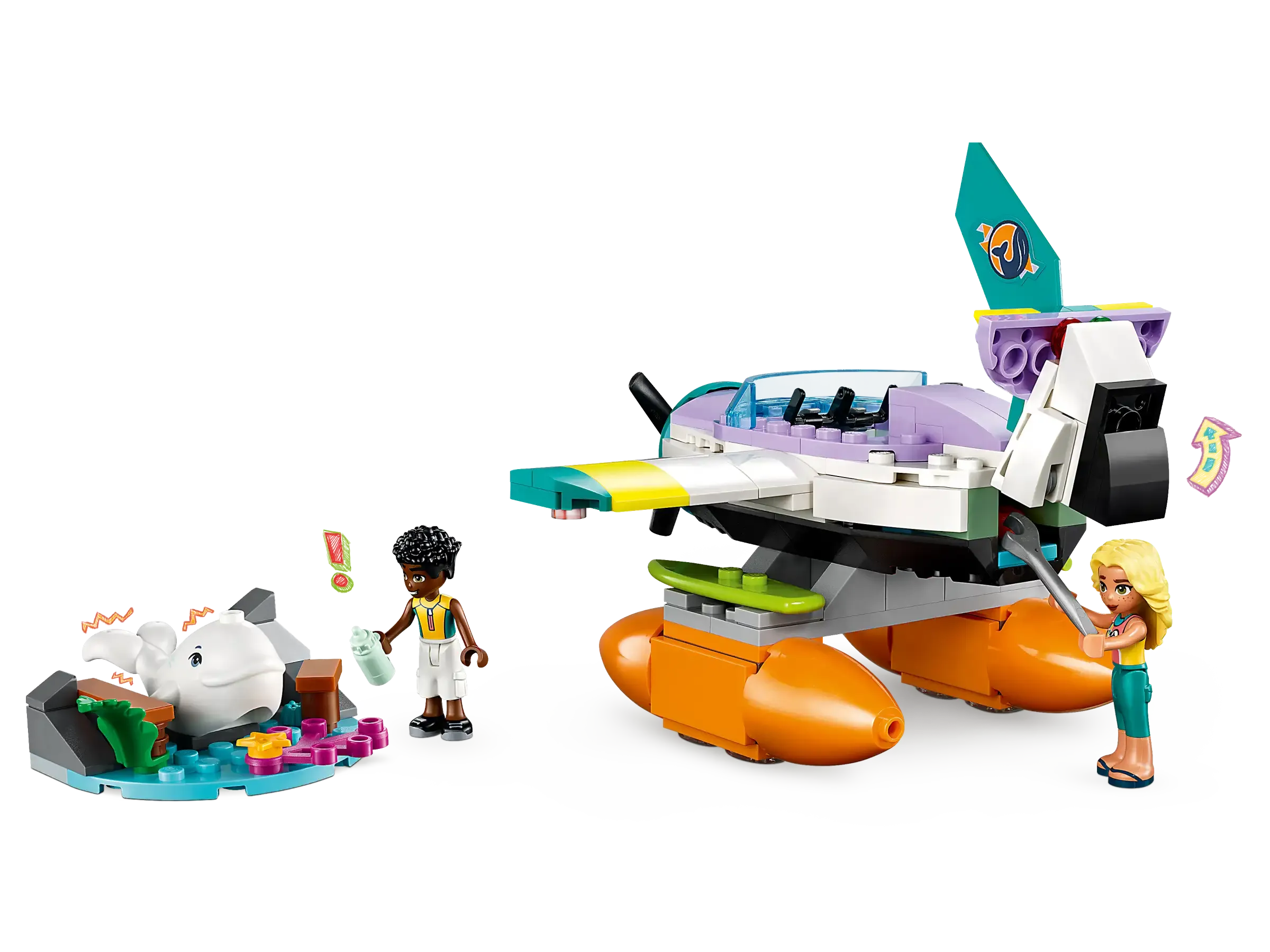 LEGO FRIENDS 41752 Sea Rescue Plane