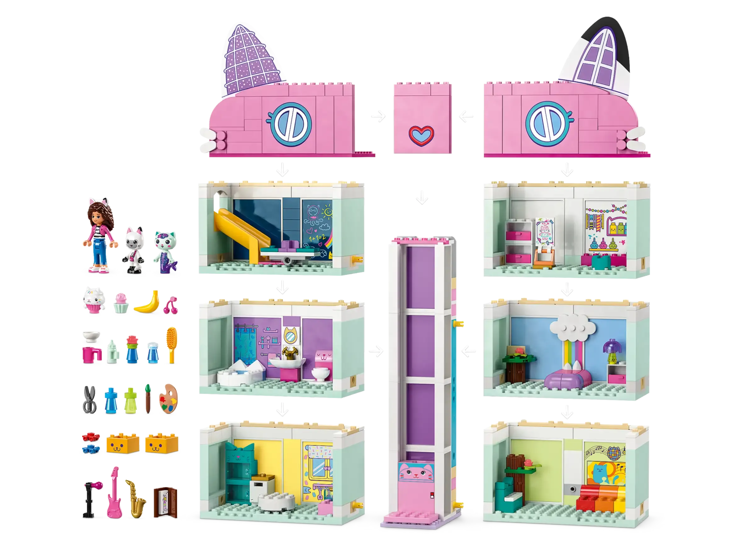 LEGO GABB'Y DOLLHOUSE 10788 Gabby's Dollhouse