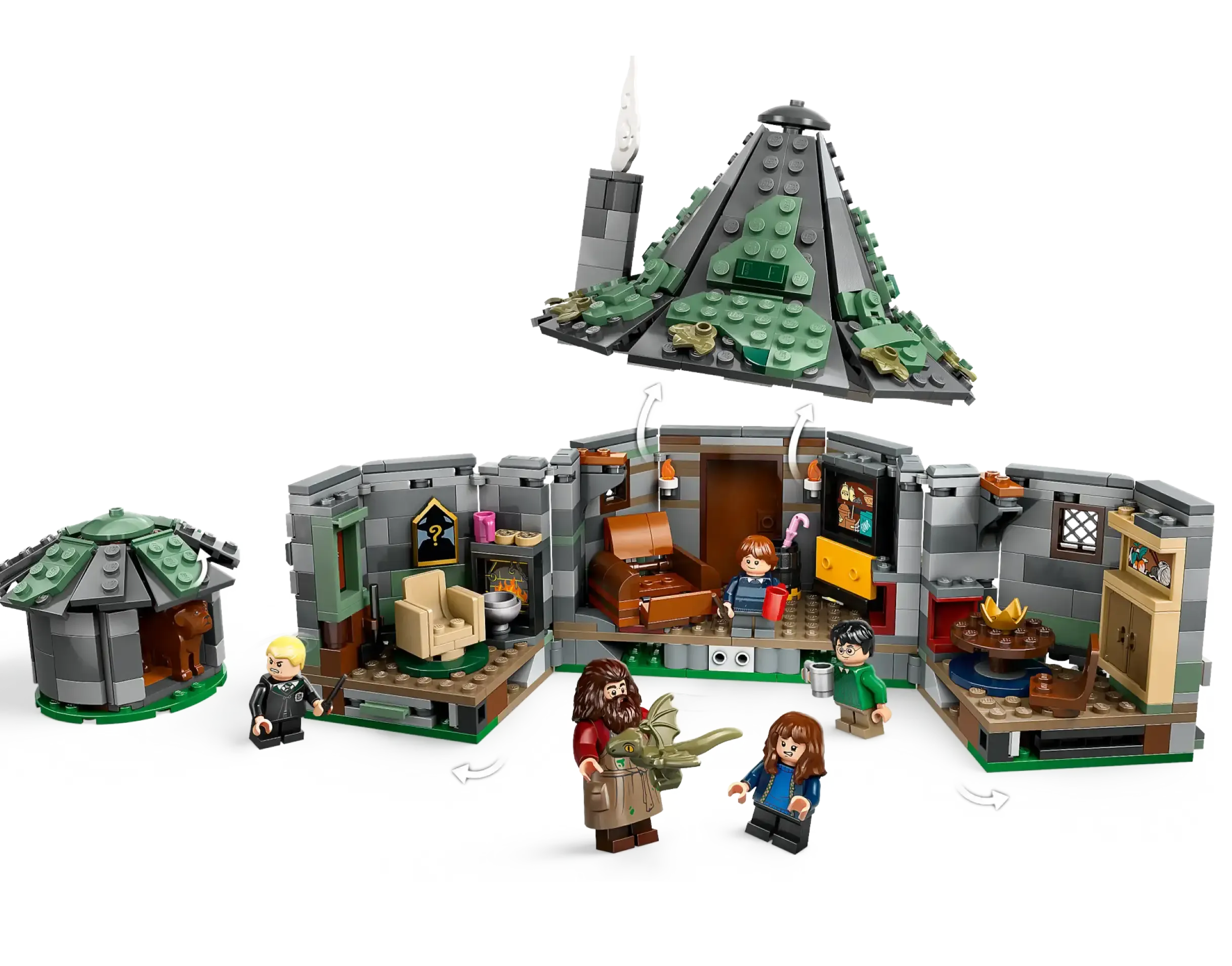 LEGO HARRY POTTER 76428 Hagrid's Hut: An Unexpected Visit