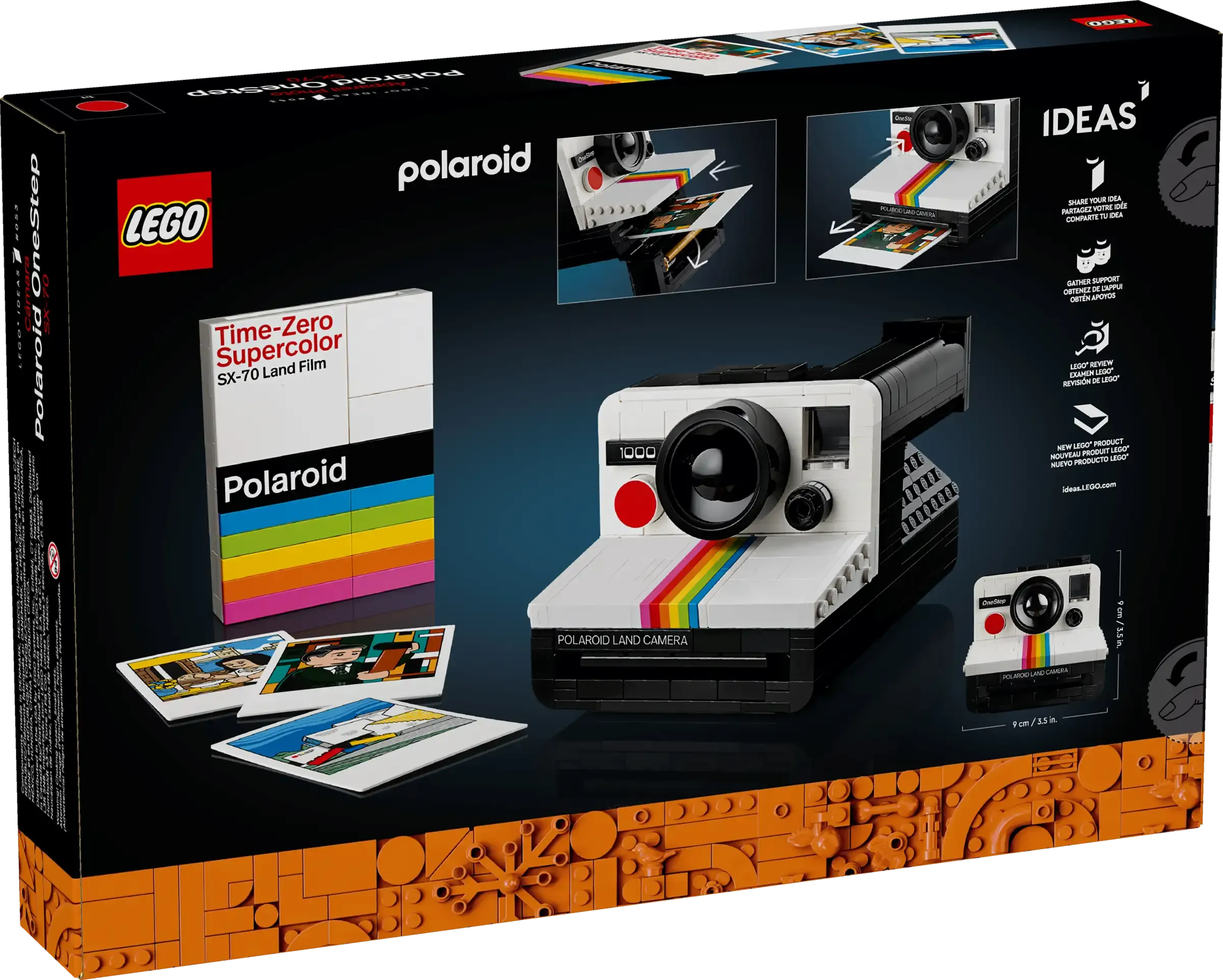 LEGO IDEAS 21345 Polaroid OneStep SX-70 Instant Camera