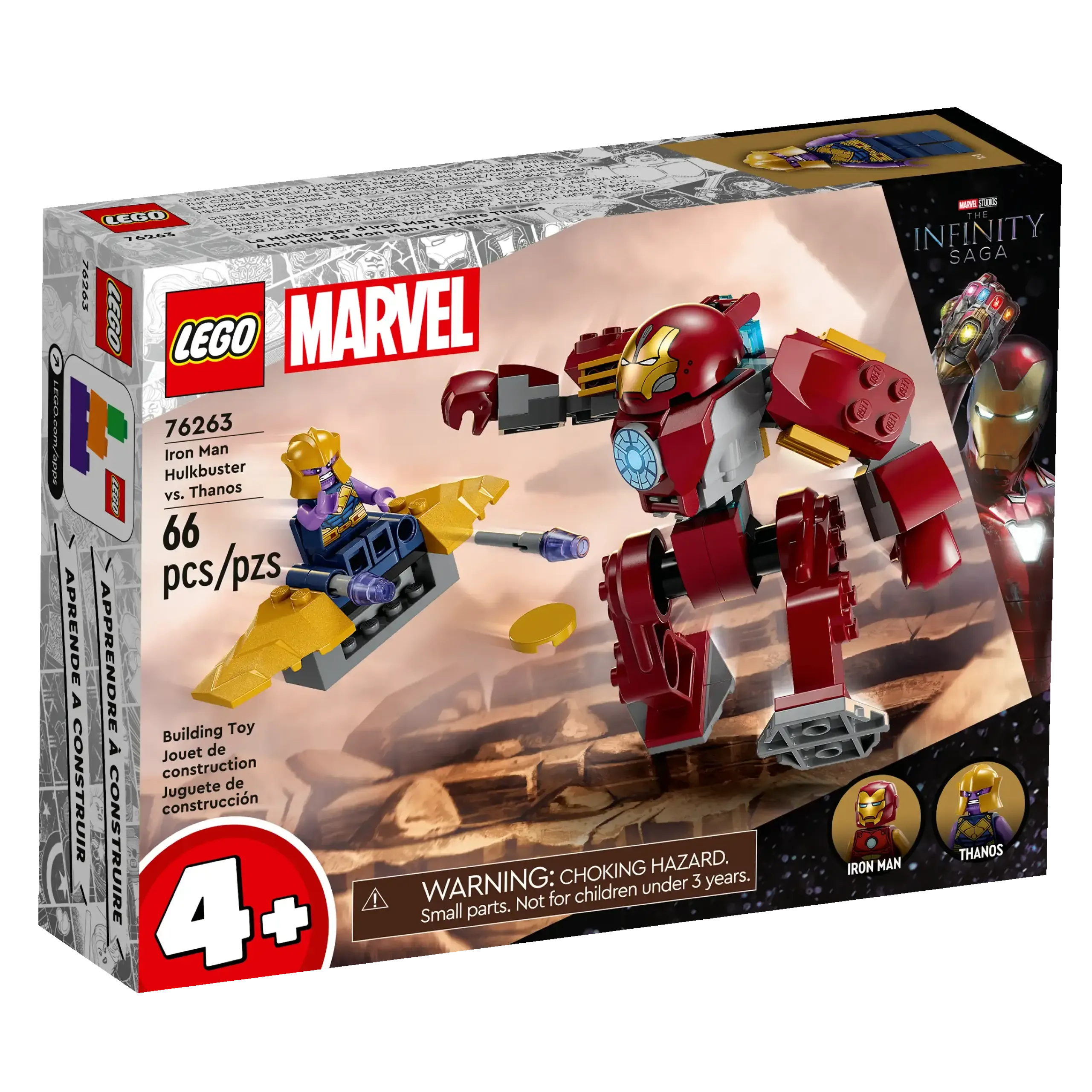 LEGO MARVEL 76263 Iron Man Hulkbuster vs Thanos