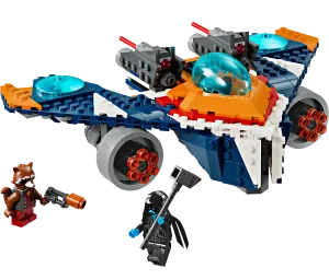 LEGO MARVEL 76278 Rocket's Warbird vs Ronan