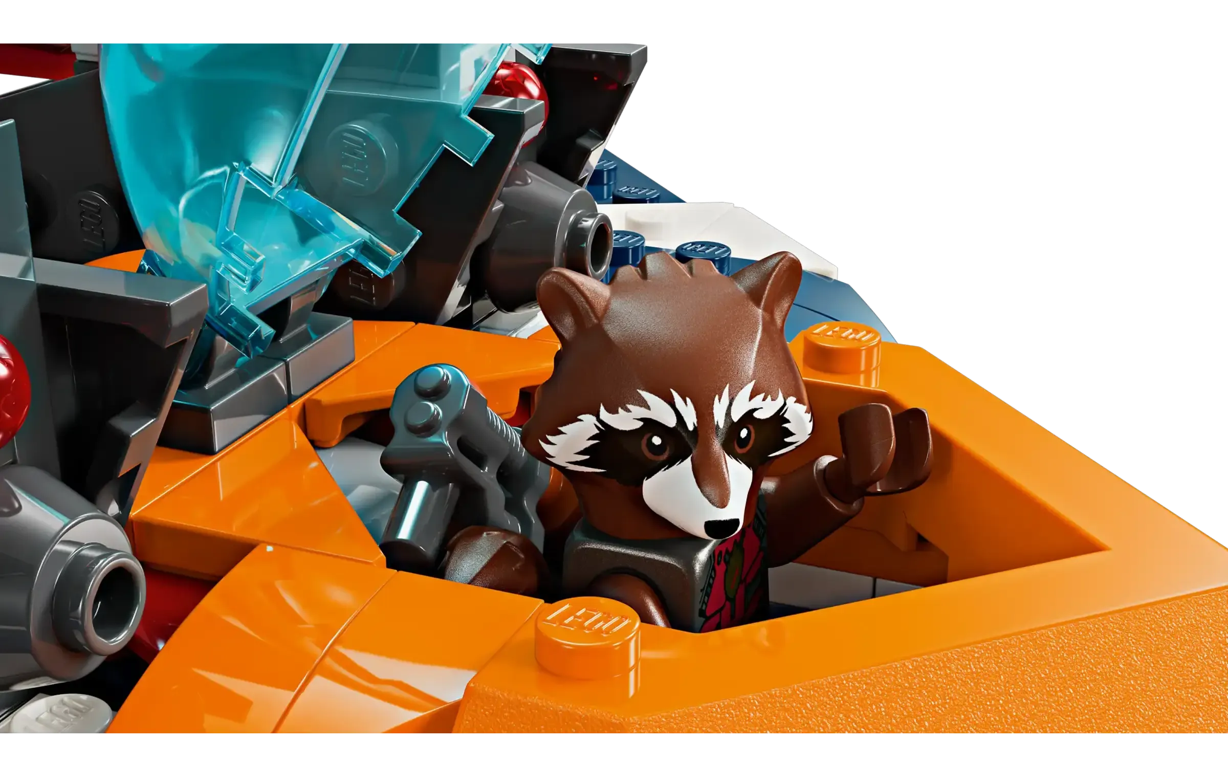 LEGO MARVEL 76278 Rocket's Warbird vs Ronan