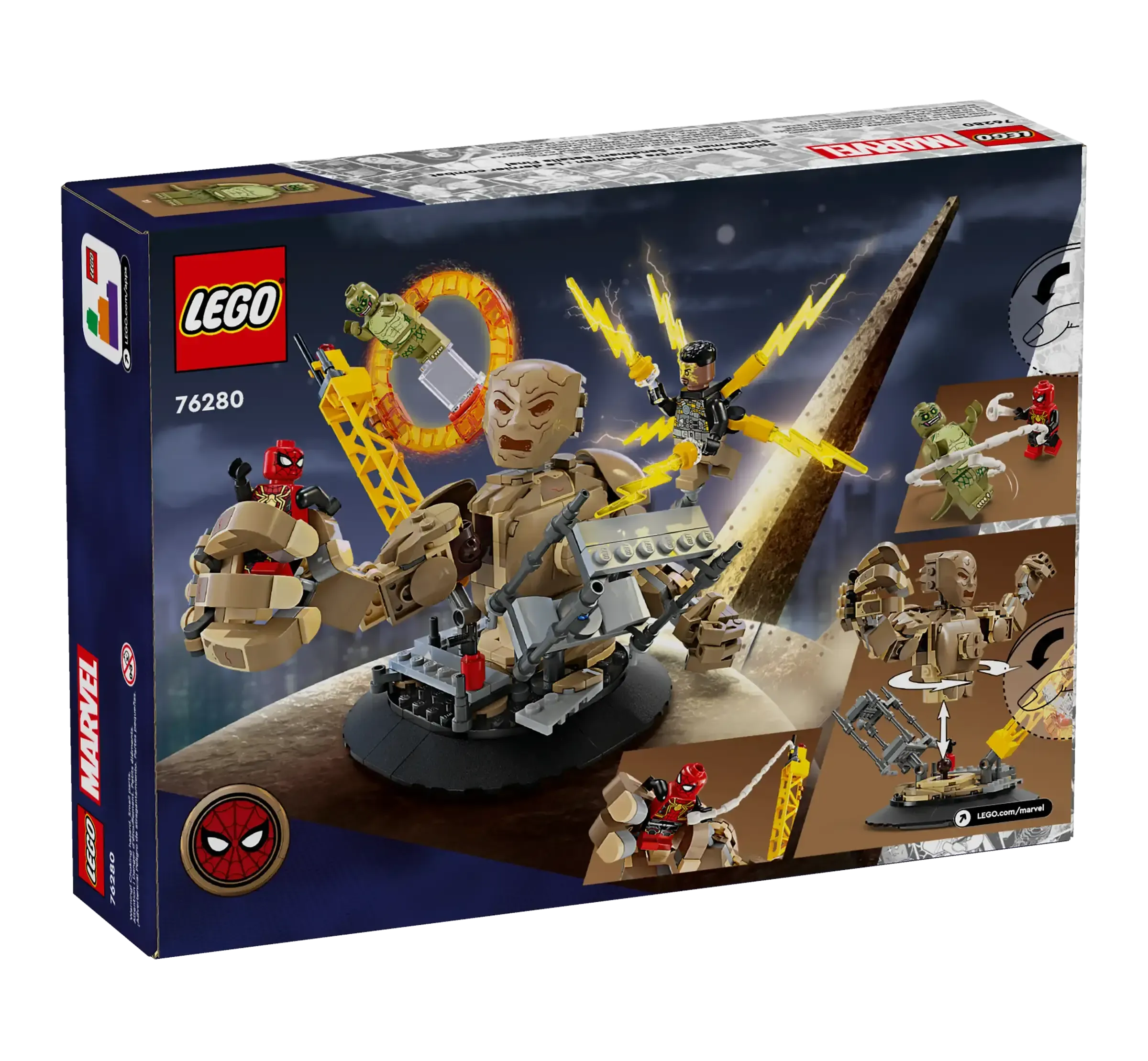 LEGO MARVEL 76280 Spider-Man vs Sandman Final Battle