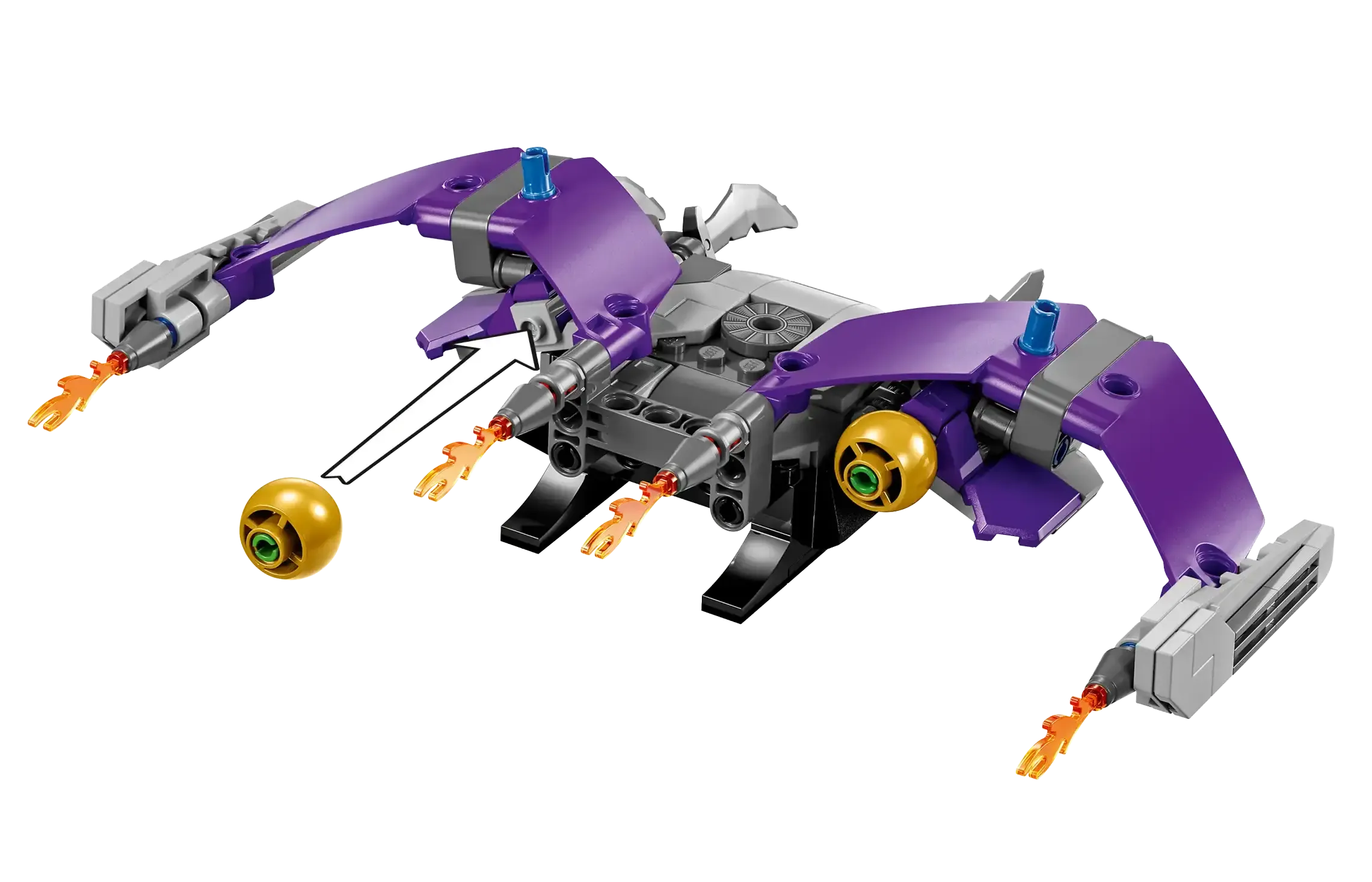 LEGO MARVEL 76284 Green Goblin Construction Figure