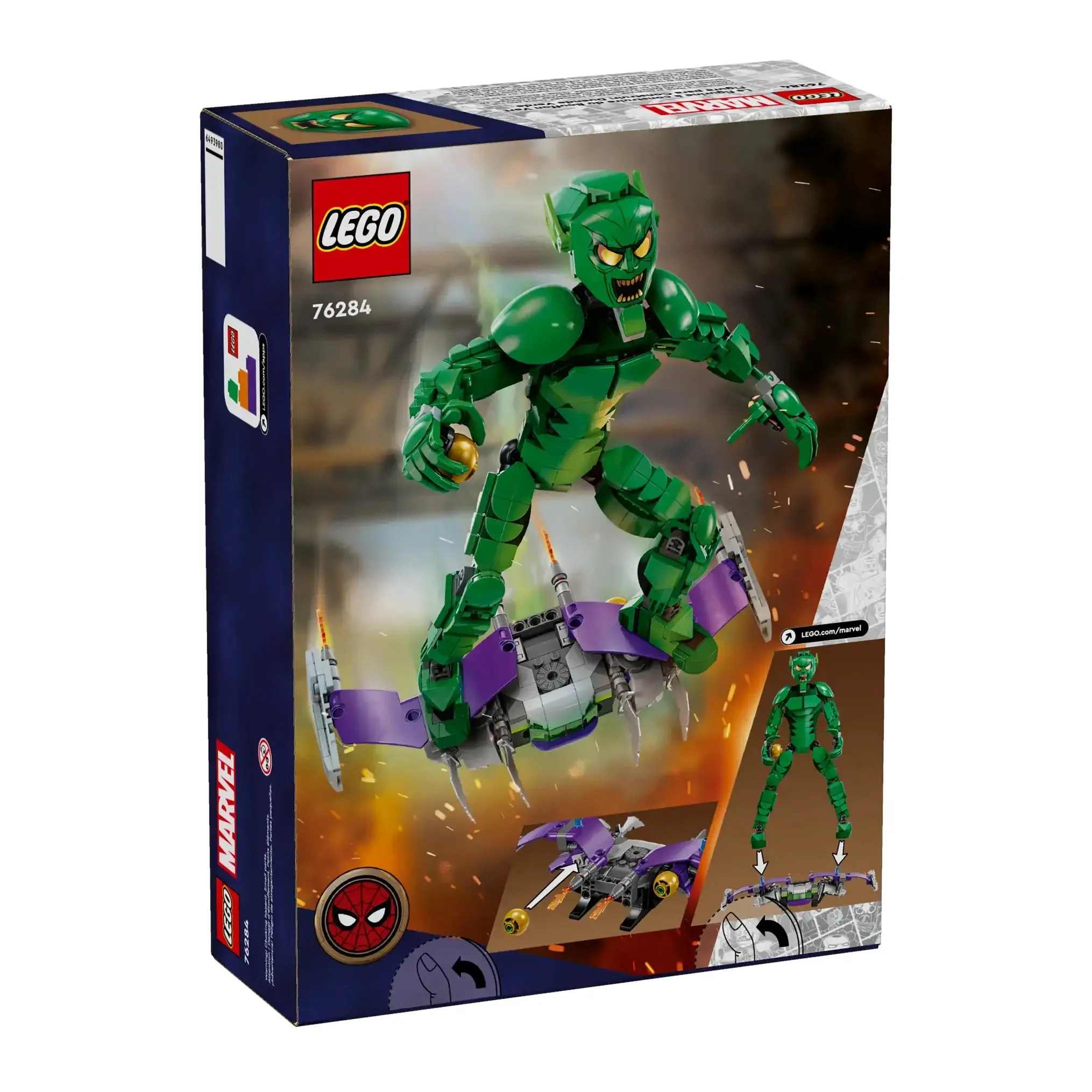LEGO MARVEL 76284 Green Goblin Construction Figure