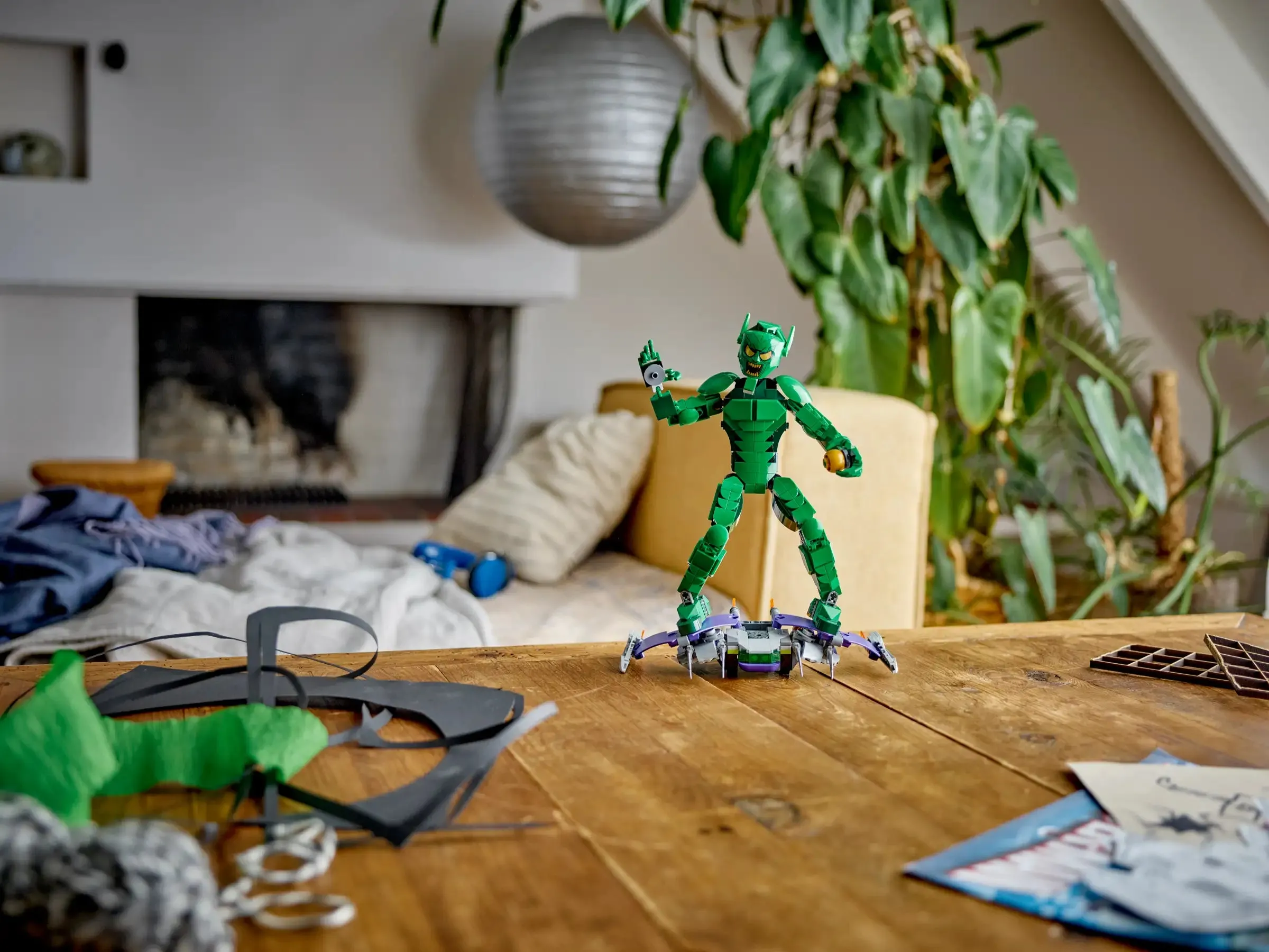 LEGO MARVEL 76284 Green Goblin Construction Figure