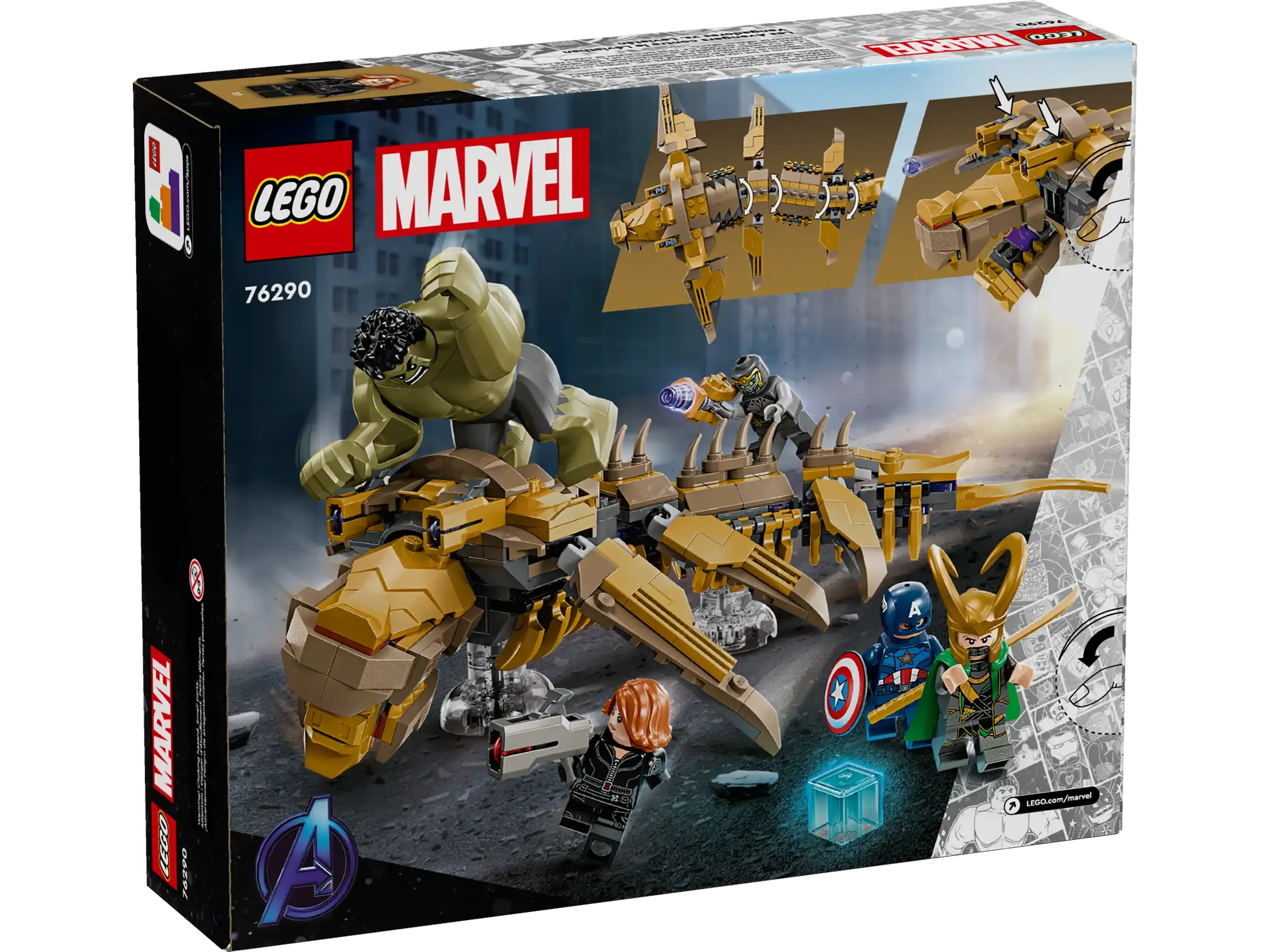 LEGO MARVEL 76290 The Avengers vs. The Leviathan