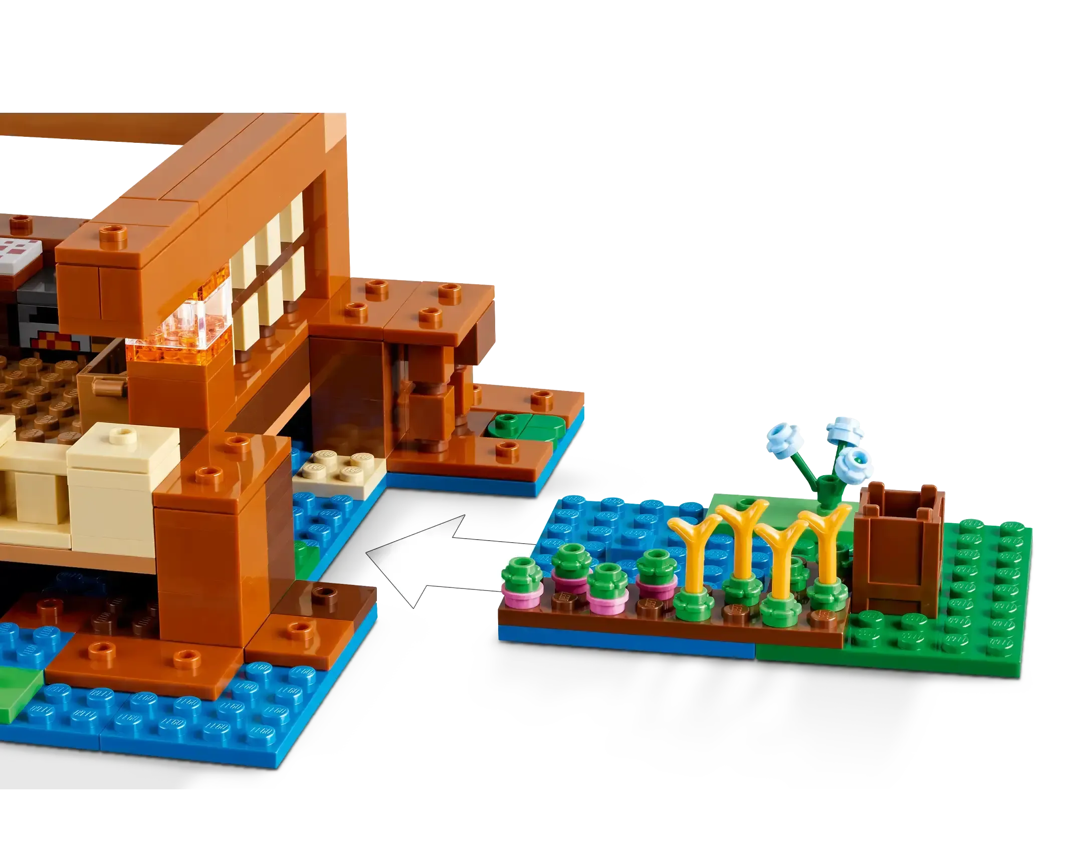 LEGO MINECRAFT 21256 The Frog House