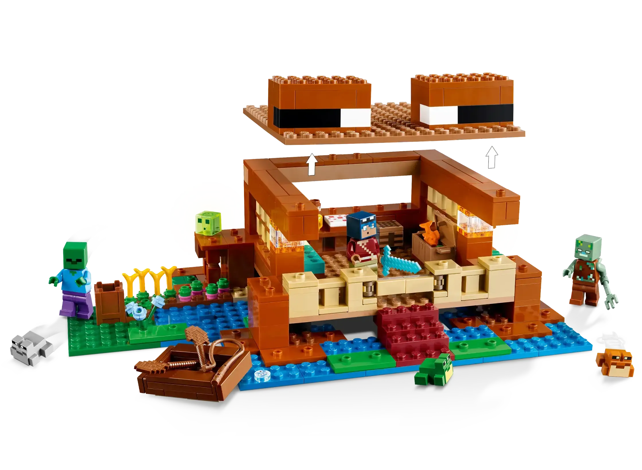 LEGO MINECRAFT 21256 The Frog House