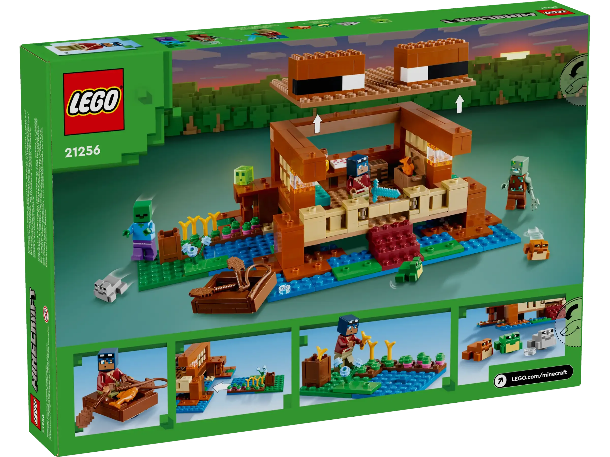 LEGO MINECRAFT 21256 The Frog House