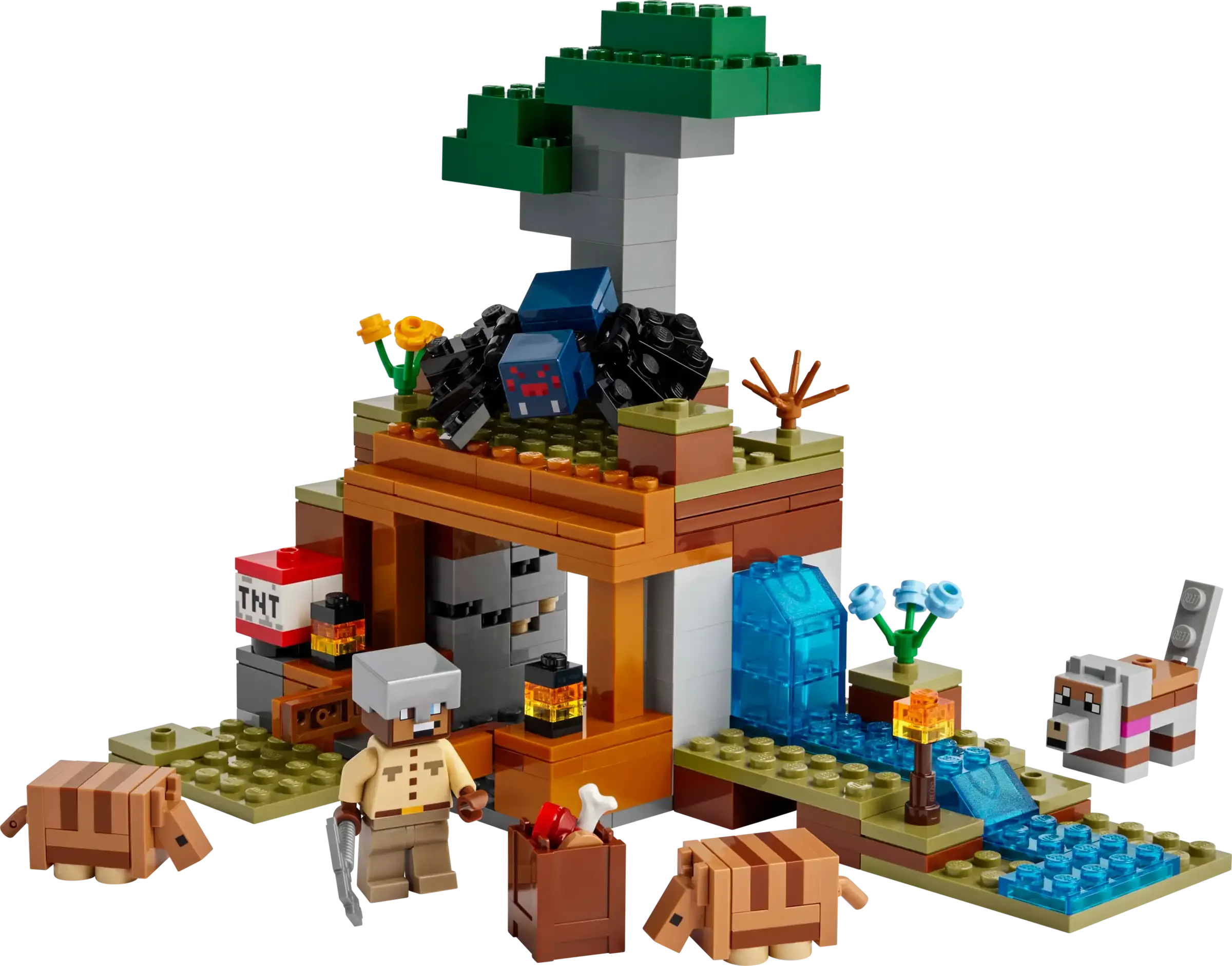 LEGO MINECRAFT 21269 The Armadillo Mine Expedition