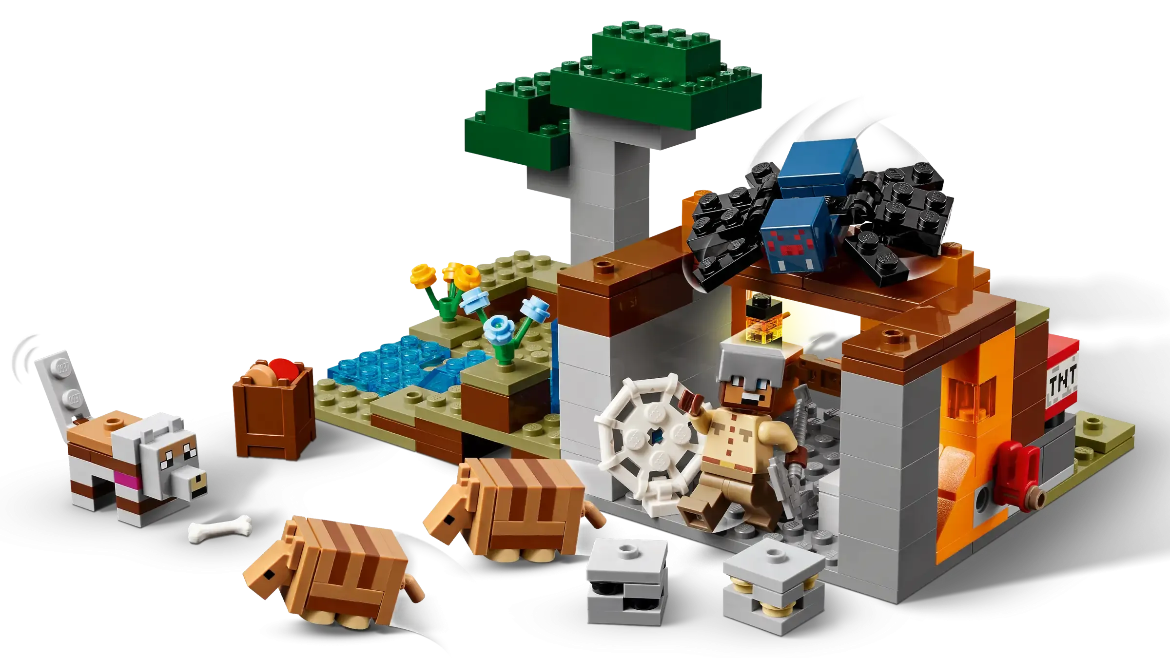 LEGO MINECRAFT 21269 The Armadillo Mine Expedition