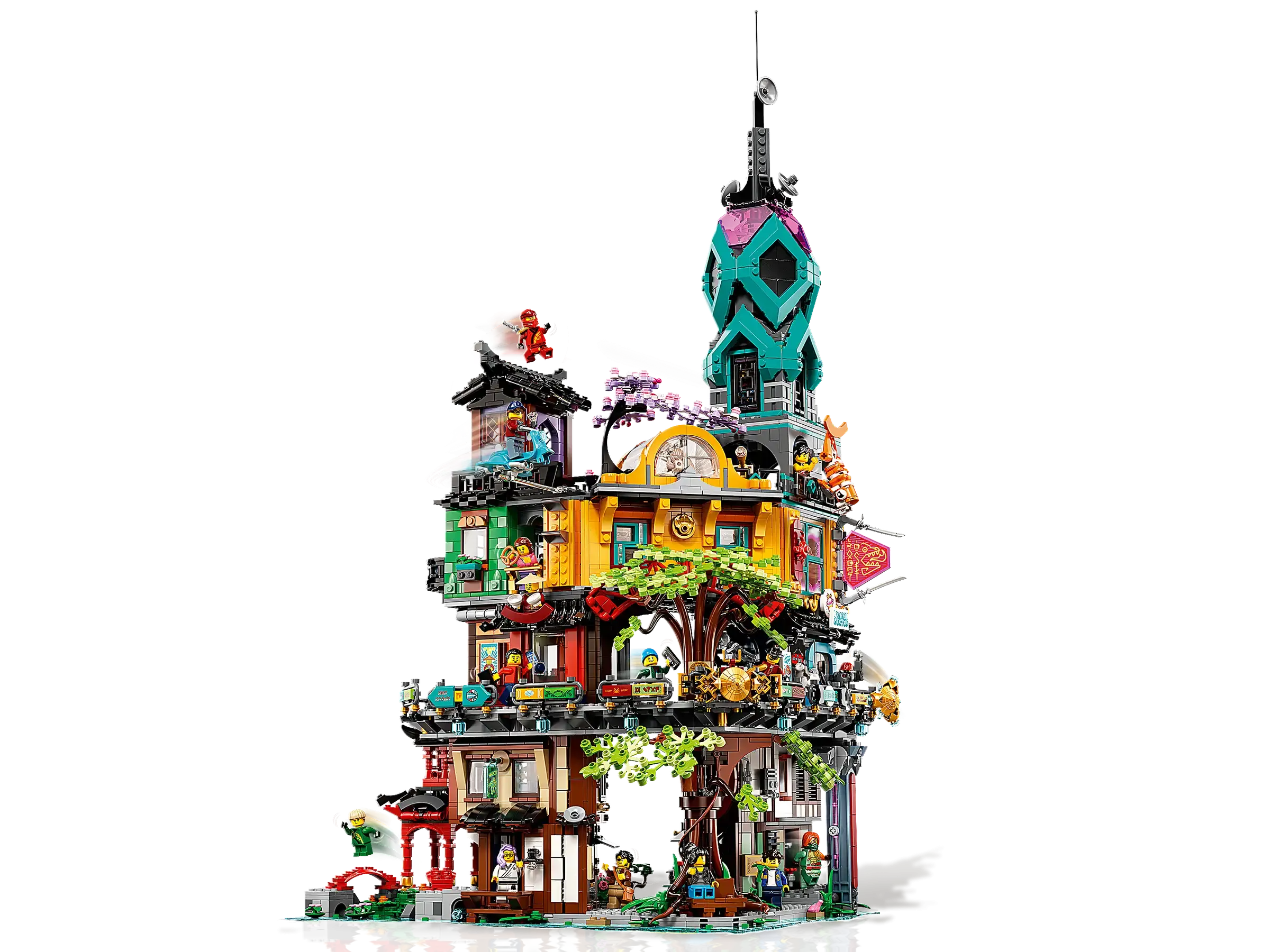LEGO NINJAGO 71741 City Gardens