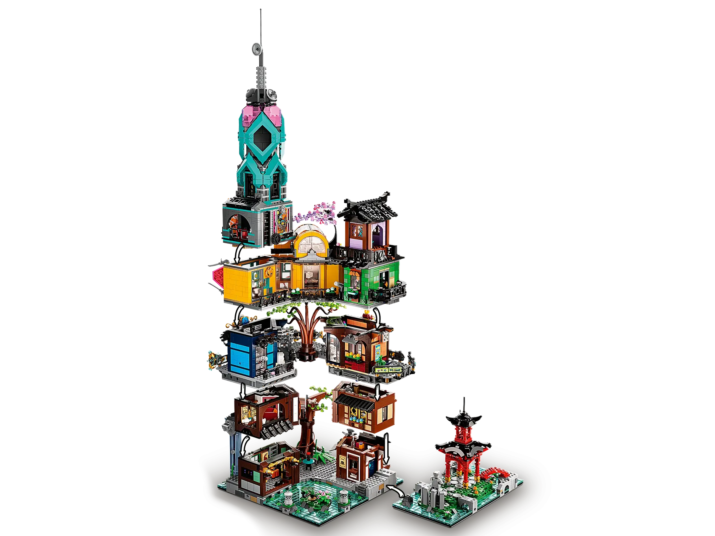 LEGO NINJAGO 71741 City Gardens