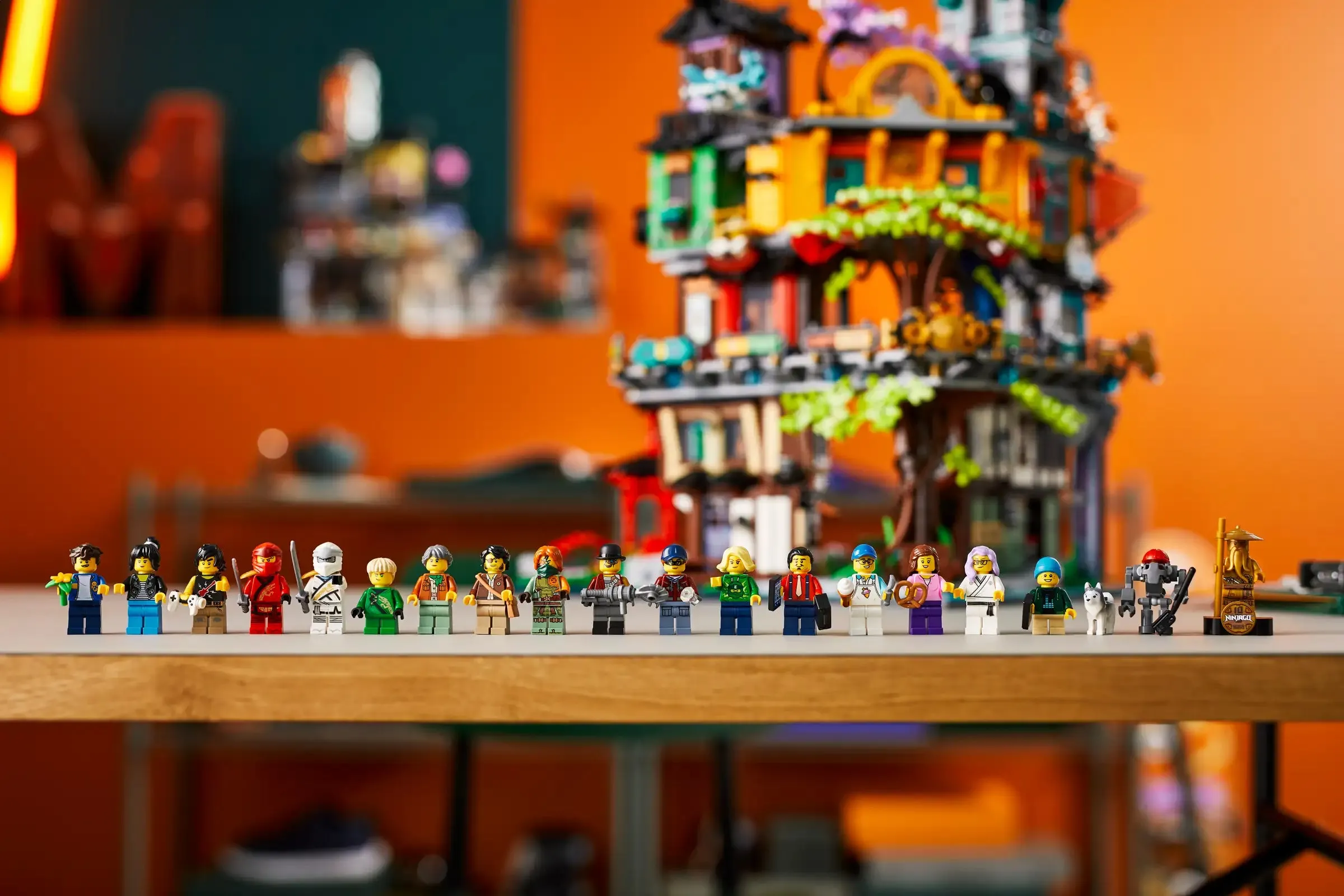 LEGO NINJAGO 71741 City Gardens