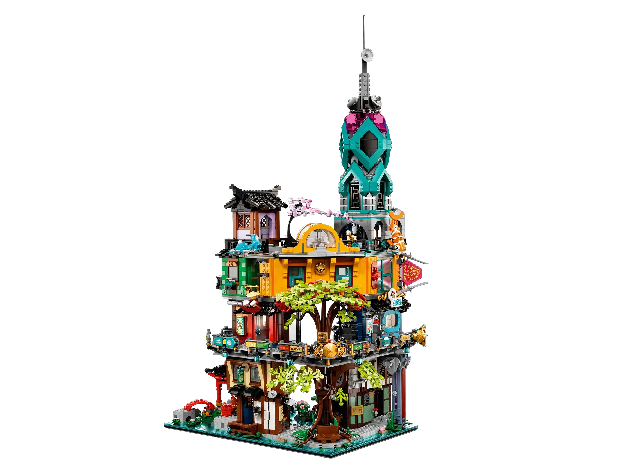 LEGO NINJAGO 71741 City Gardens
