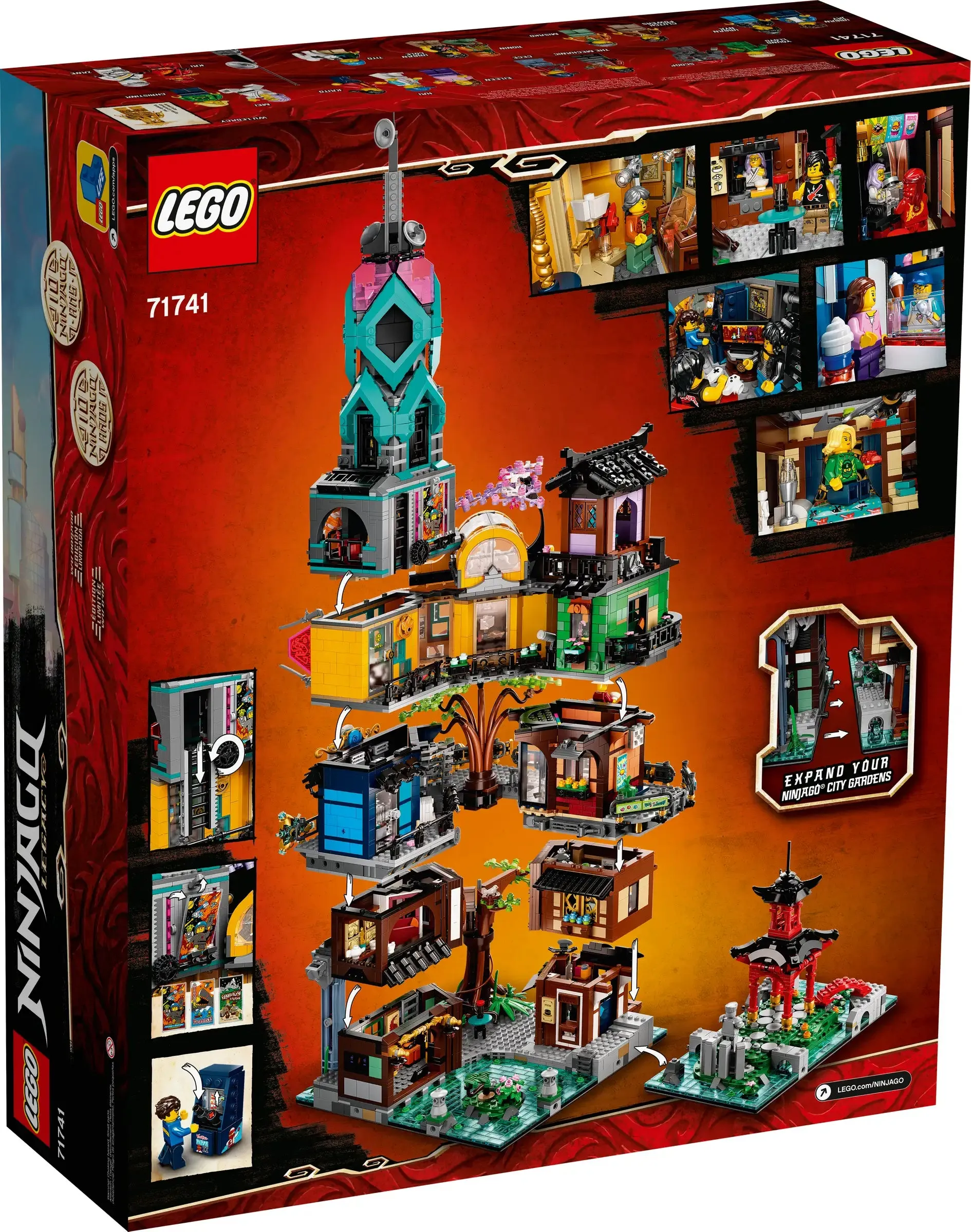 LEGO NINJAGO 71741 City Gardens