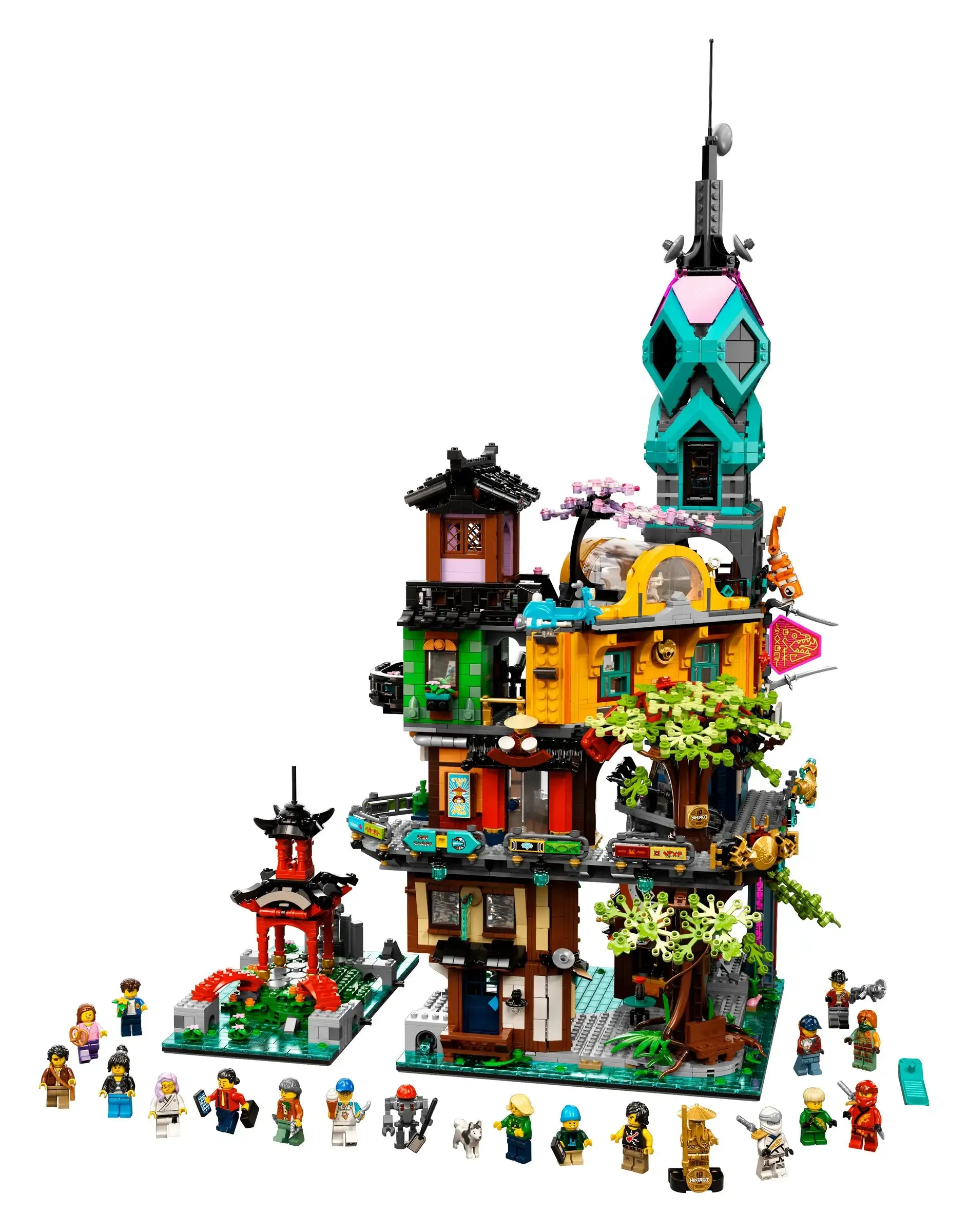 LEGO NINJAGO 71741 City Gardens