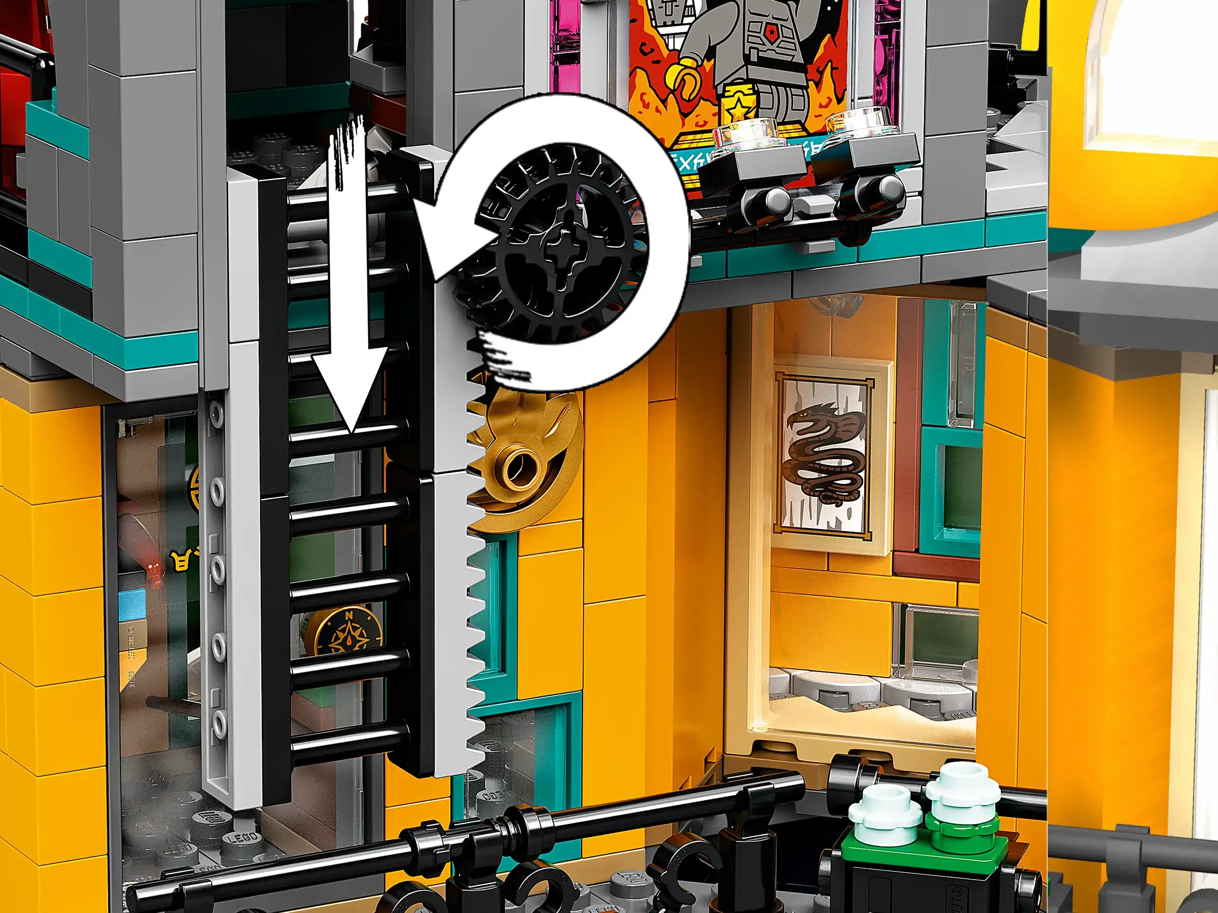 LEGO NINJAGO 71741 City Gardens