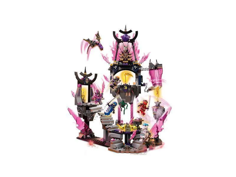 LEGO NINJAGO 71771 The Crystal King Temple Action Playset