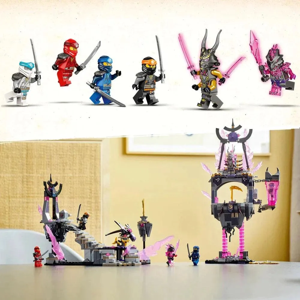 LEGO NINJAGO 71771 The Crystal King Temple Action Playset
