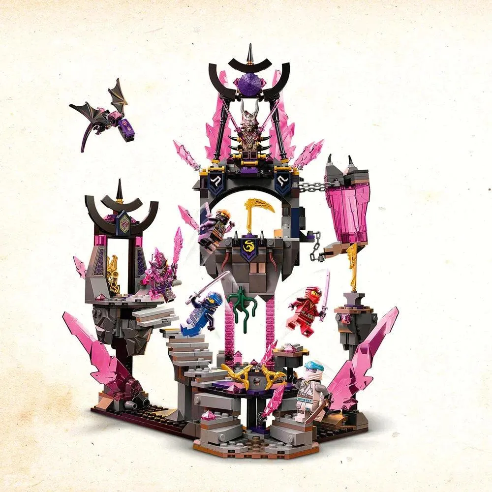 LEGO NINJAGO 71771 The Crystal King Temple Action Playset
