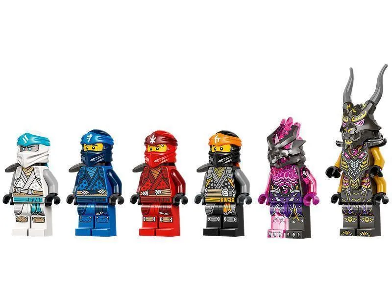 LEGO NINJAGO 71771 The Crystal King Temple Action Playset