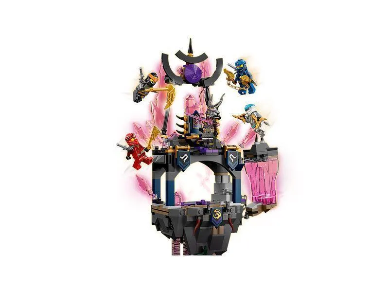LEGO NINJAGO 71771 The Crystal King Temple Action Playset