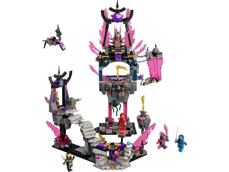 LEGO NINJAGO 71771 The Crystal King Temple Action Playset