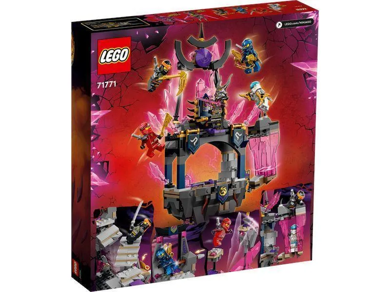 LEGO NINJAGO 71771 The Crystal King Temple Action Playset