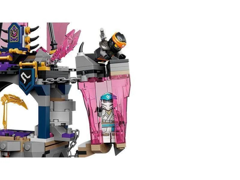 LEGO NINJAGO 71771 The Crystal King Temple Action Playset