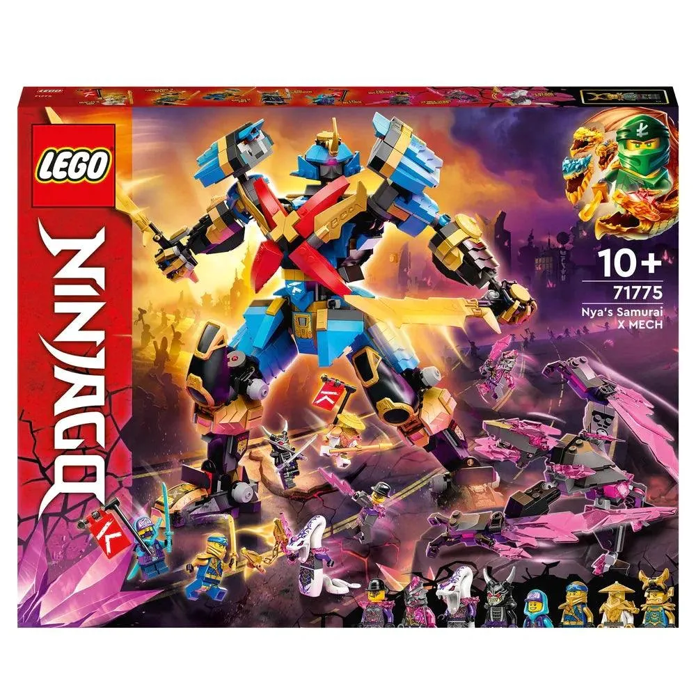 LEGO NINJAGO 71775 Nya's Samurai X MECH Action Figure Set