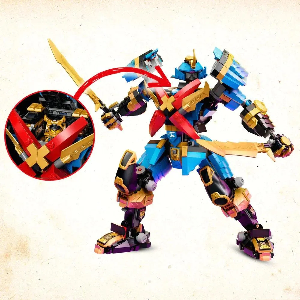 LEGO NINJAGO 71775 Nya's Samurai X MECH Action Figure Set