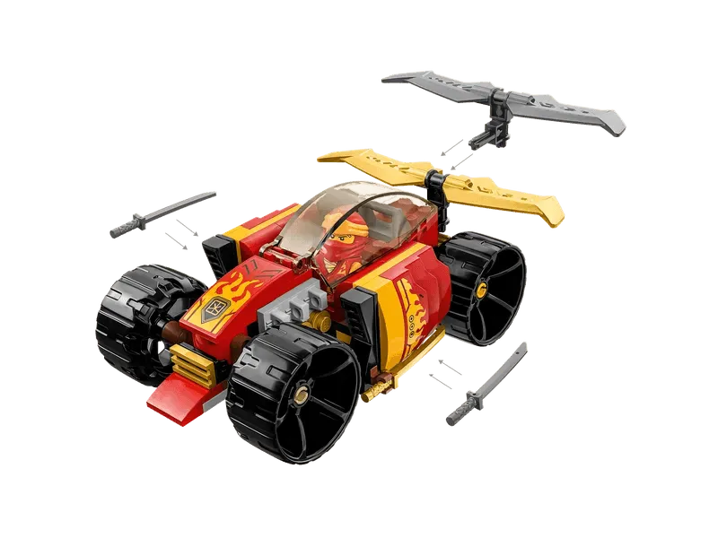 LEGO NINJAGO 71780 Kai's Ninja Race Car EVO